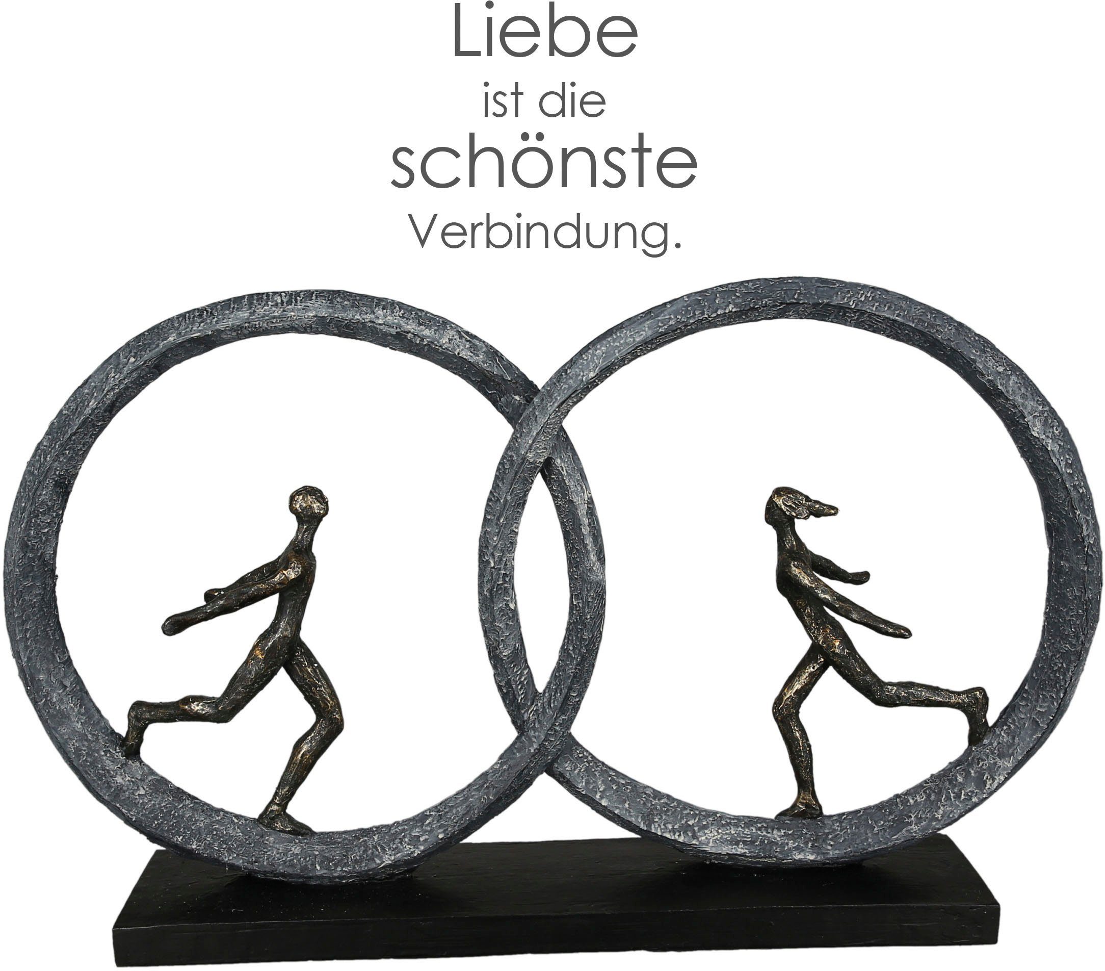 Casablanca by Gilde Decoratief figuur Sculptuur 'so in Love' (1 stuk)