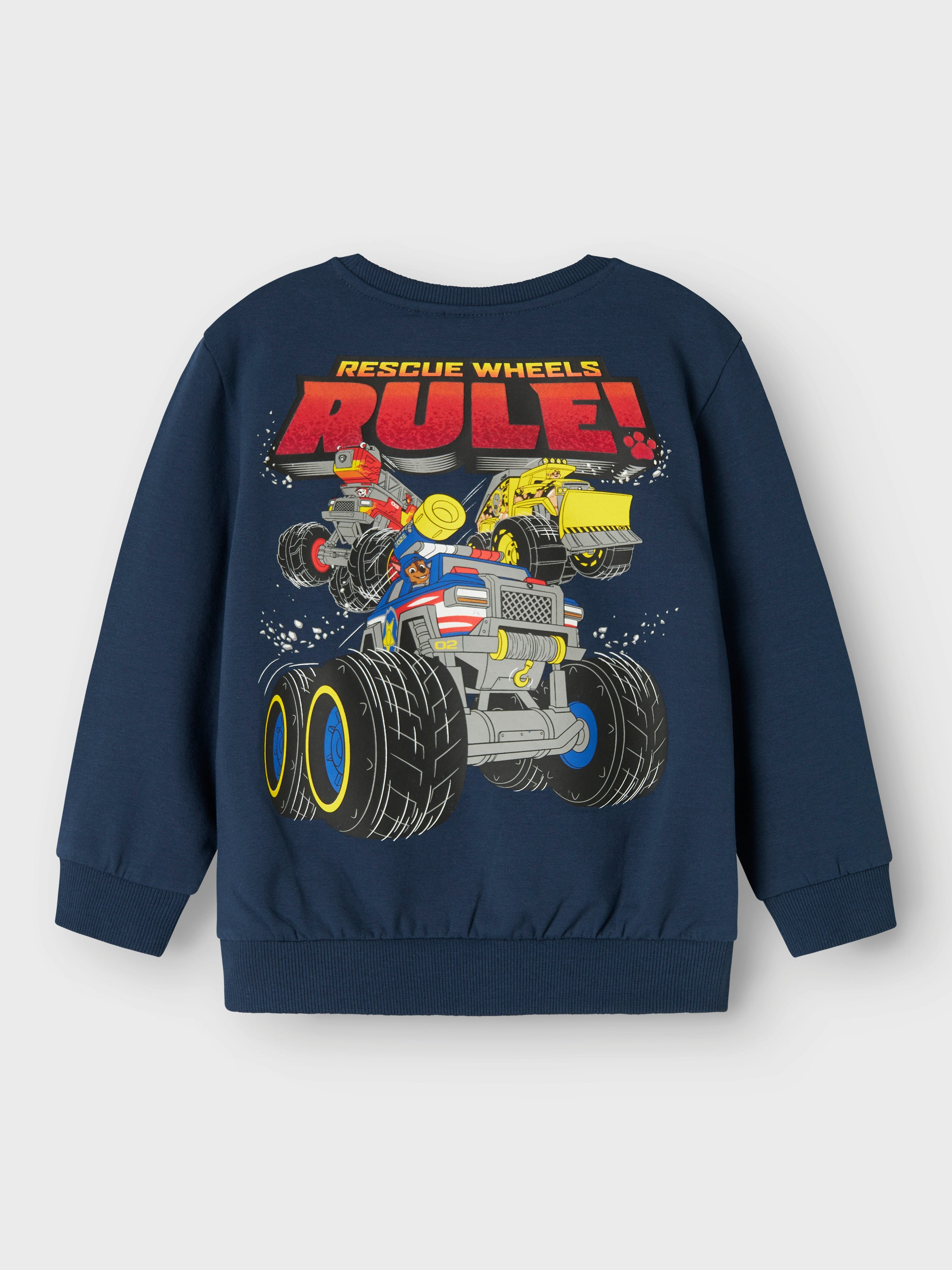 Name It Sweatshirt NMMSTEFFEN PAW NREG SWEAT BRU NOOS CPLG