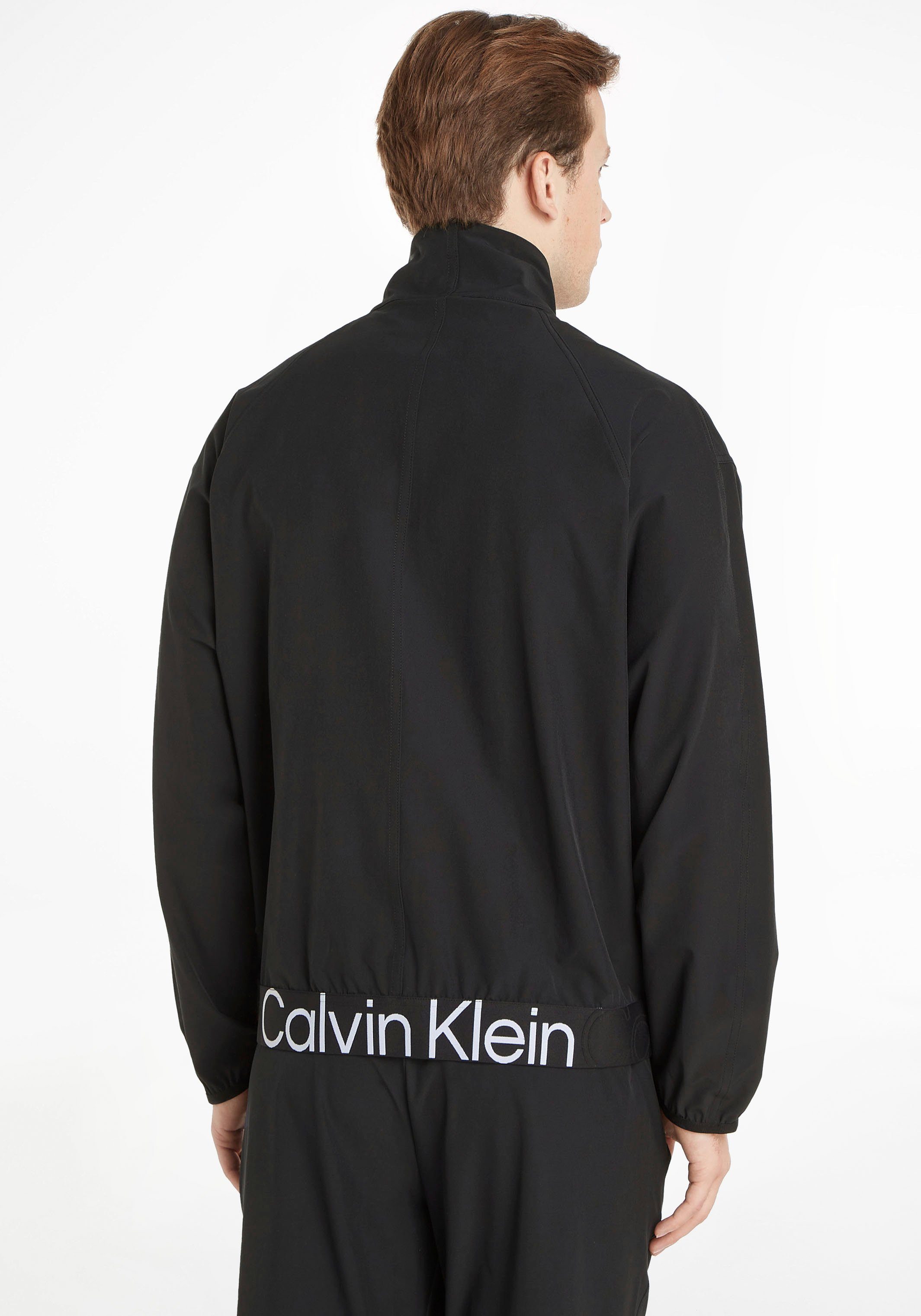 Calvin Klein Performance Outdoorjack met hoge staande kraag