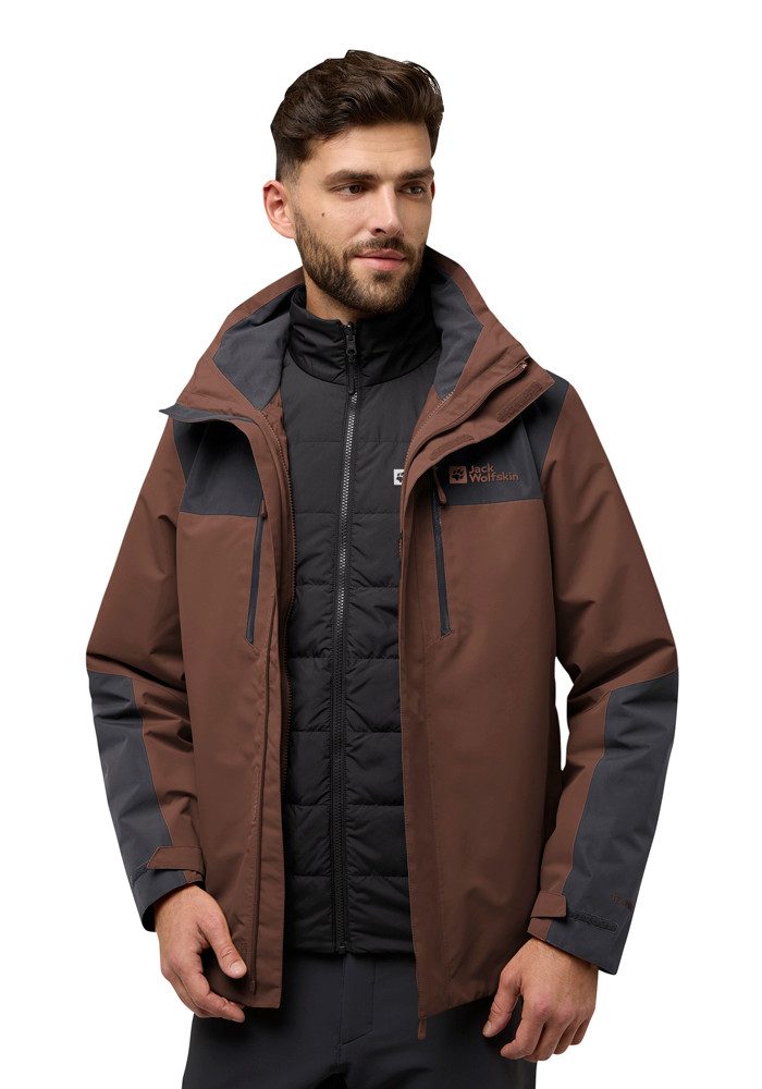 Jack Wolfskin Functioneel 3-in-1-jack JASPER 3IN1 JKT M