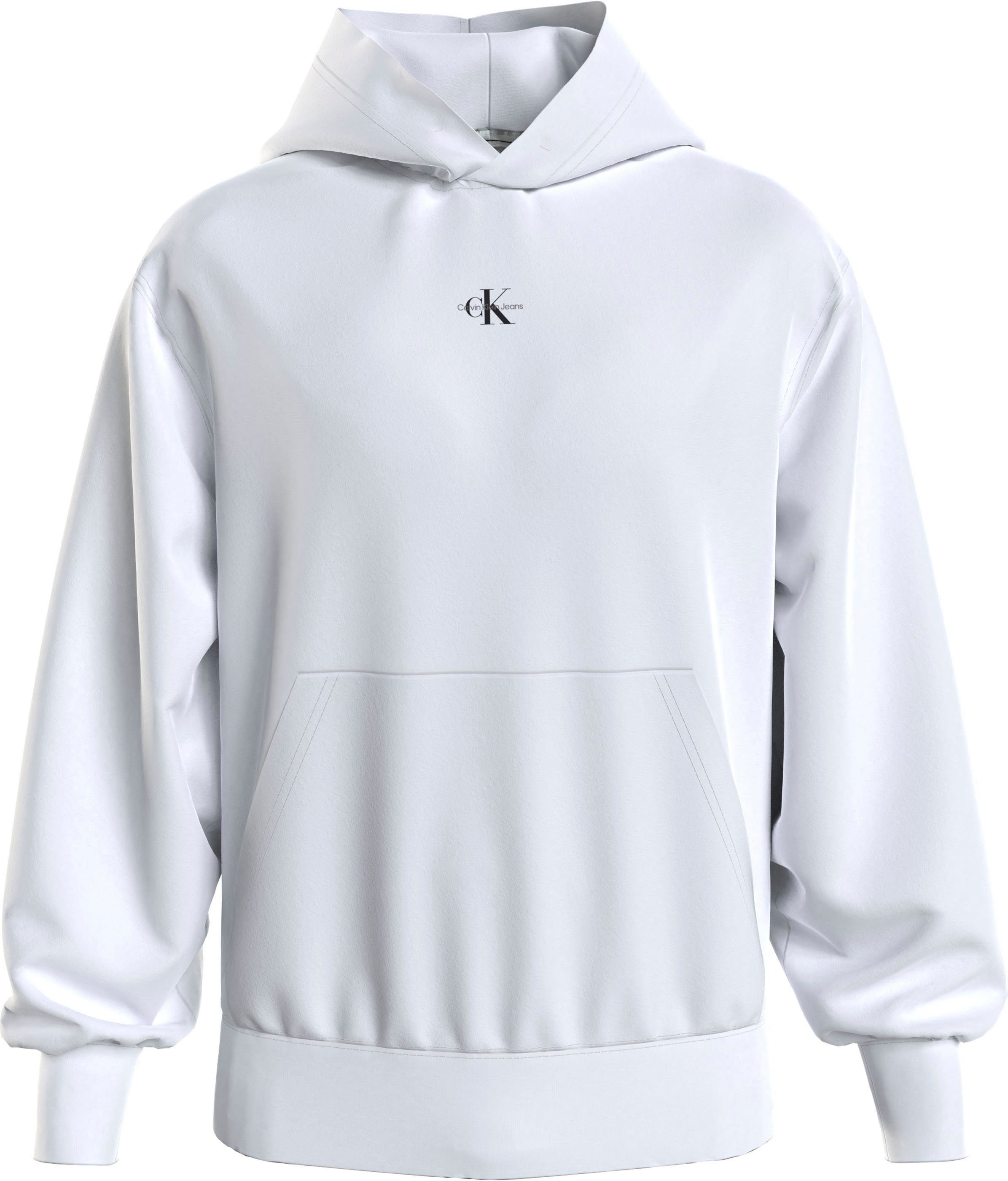 Calvin Klein Hoodie MICRO MONOLOGO HOODIE (1-delig)