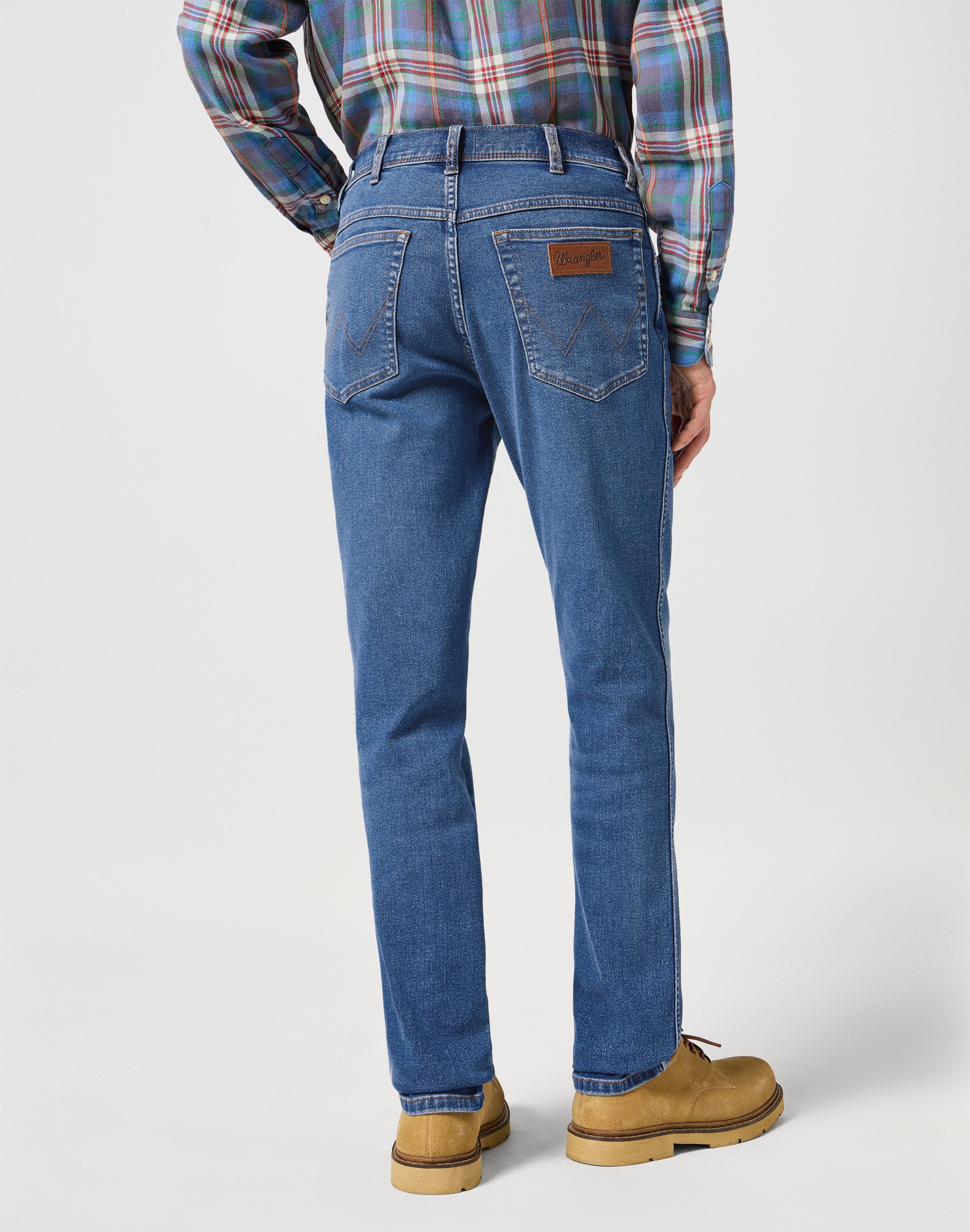 Wrangler 5-pocket jeans Texas Slim episch zacht materiaal