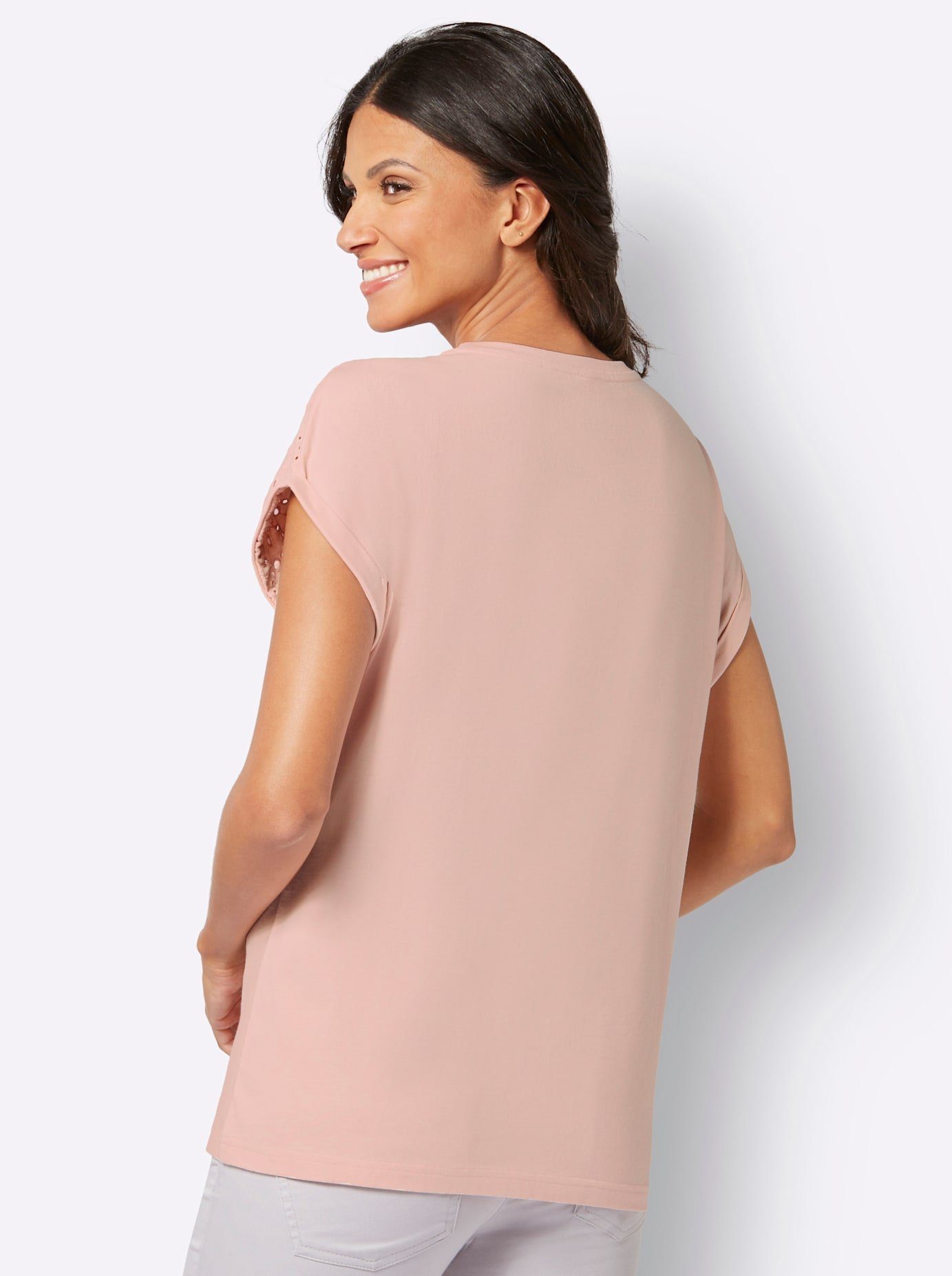 Classic Basics Shirt met ronde hals (1-delig)