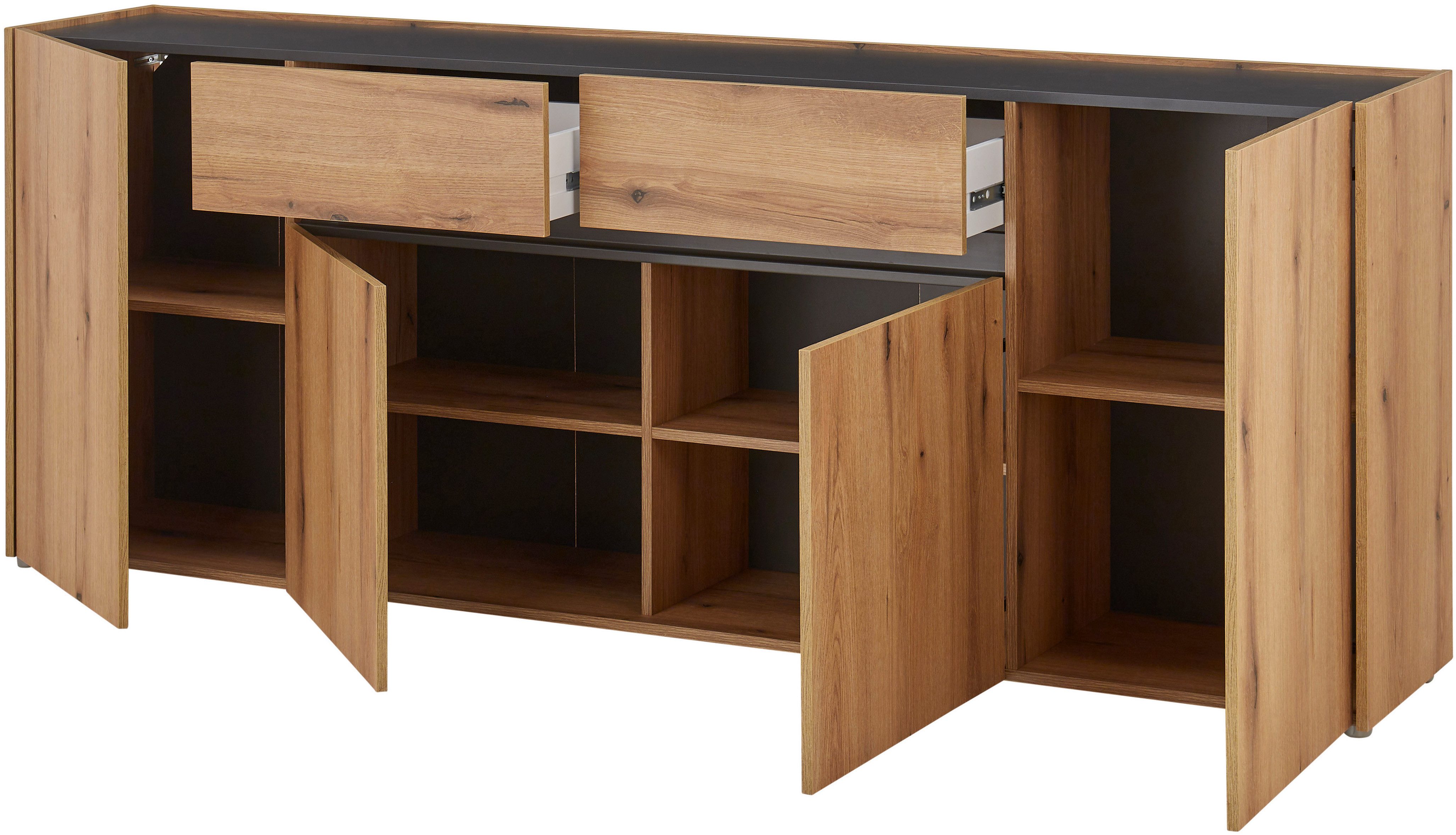 INOSIGN Dressoir City/Giron Breedte ca. 224 cm
