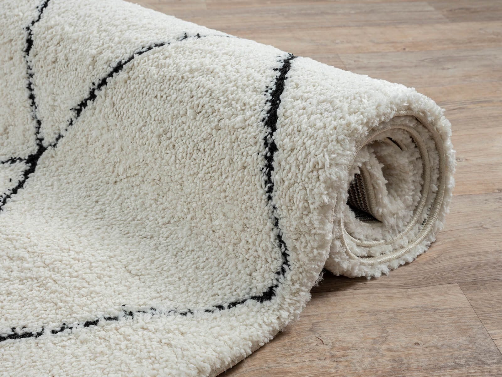 The carpet Vloerkleed Bahar Shaggy