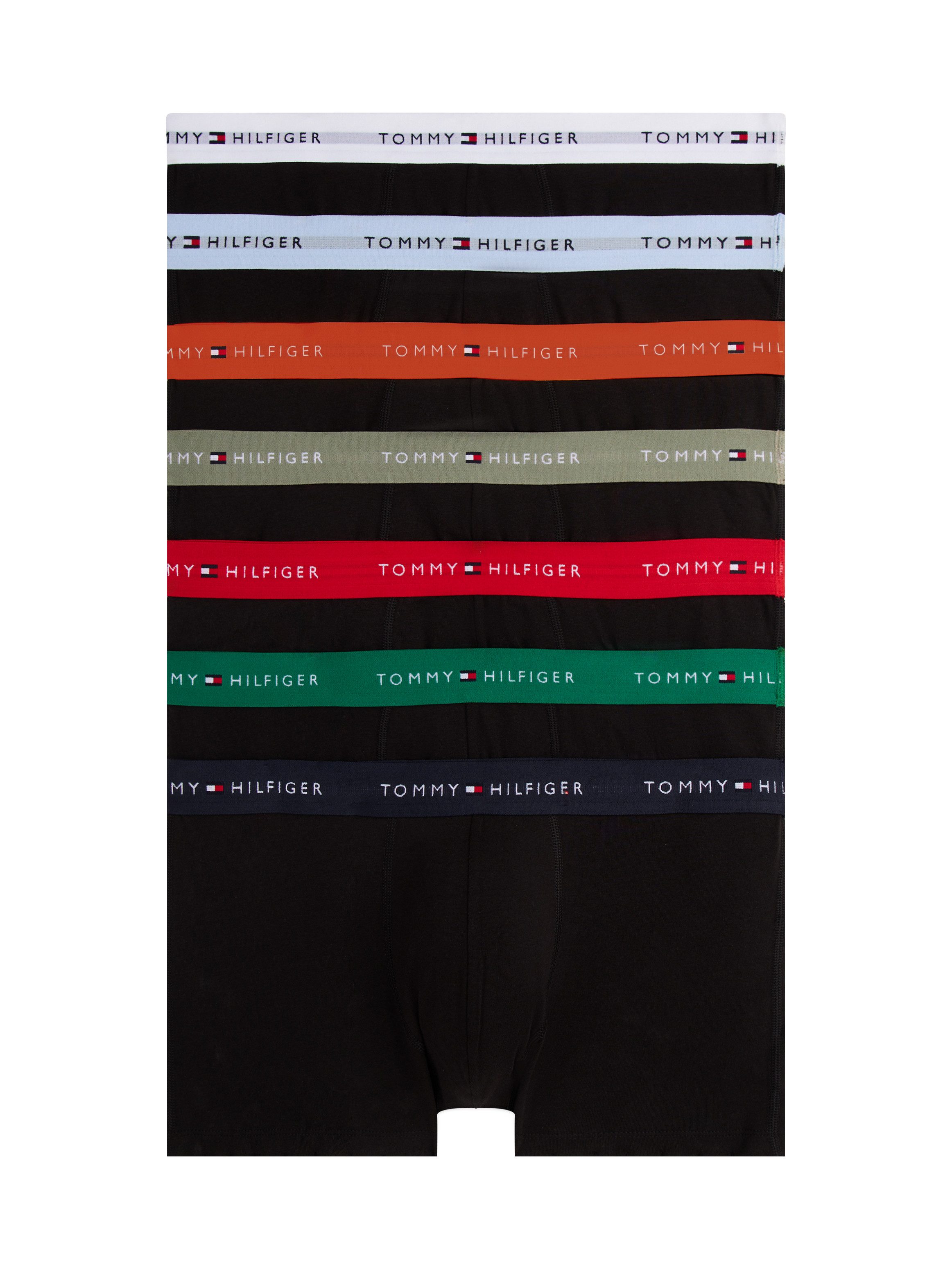 Tommy Hilfiger Underwear Trunk 7P TRUNK WB met logoband (set, 7 stuks, 7er)
