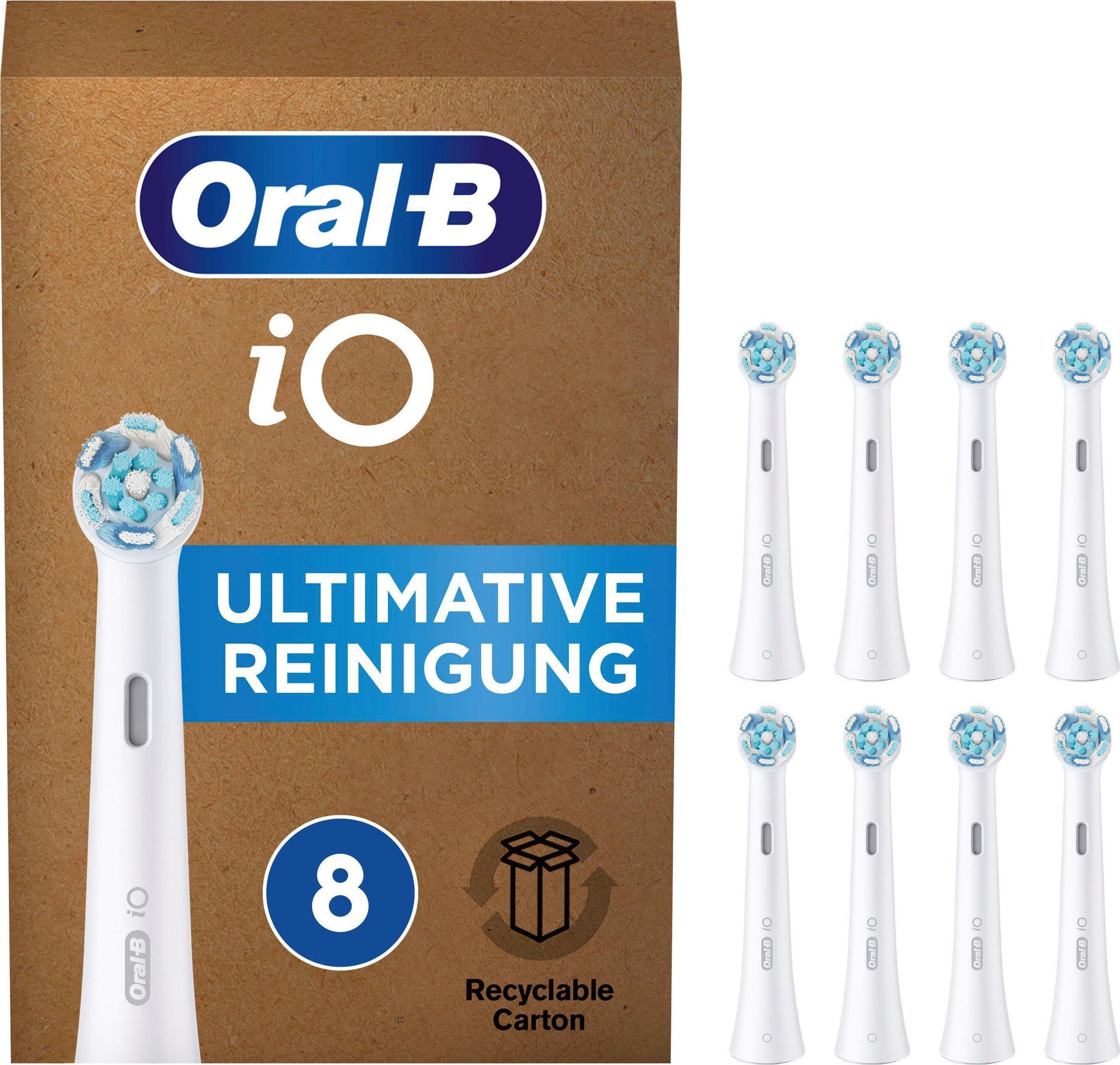 Oral-B iO Ultimate Clean met kleurindicator (8 stuks)