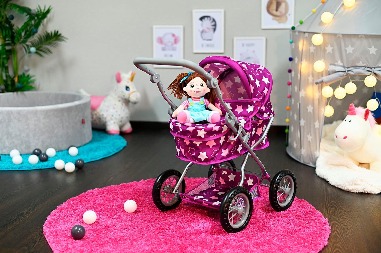 Knorrtoys® Poppenwagen First
