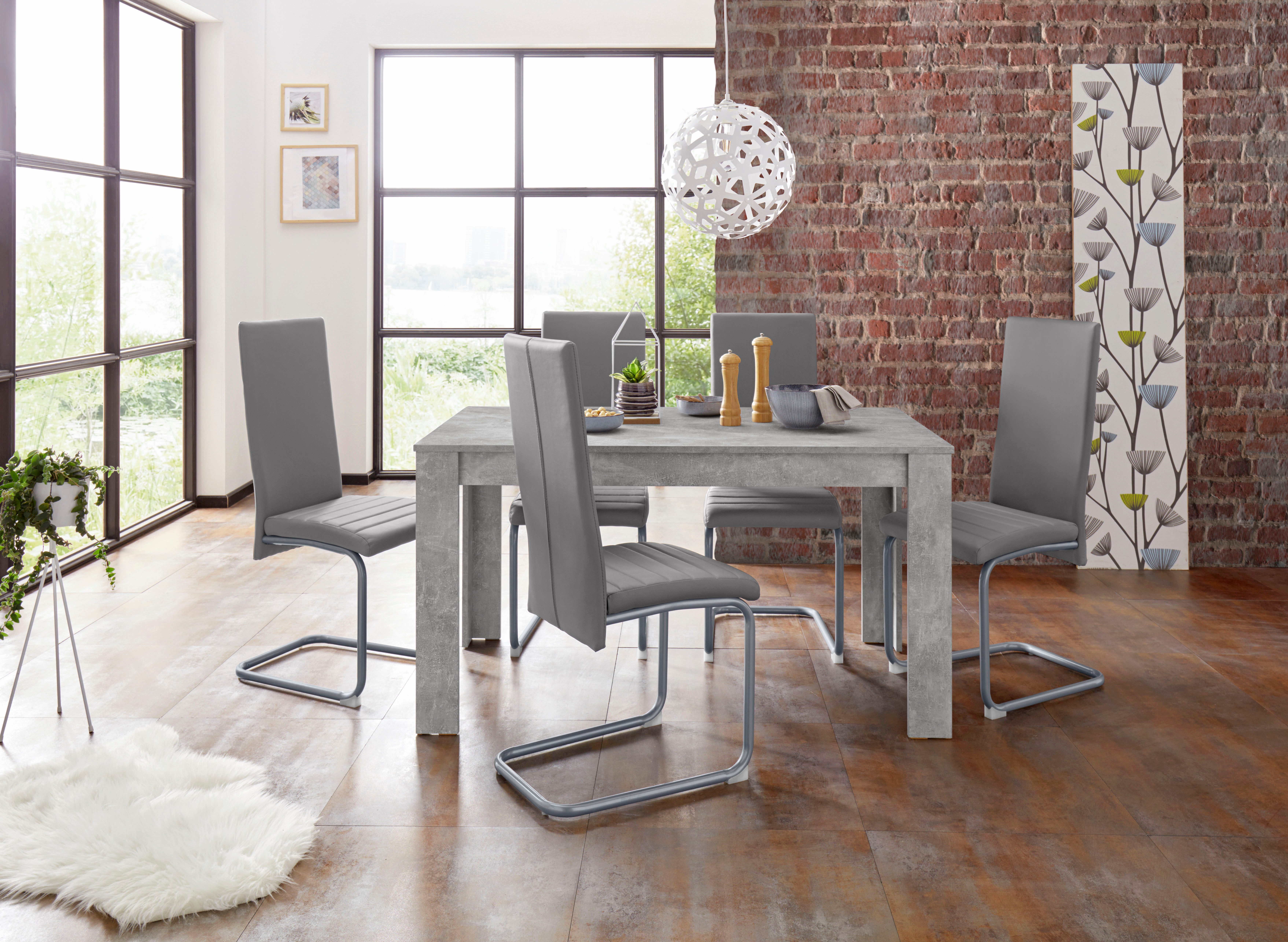 Home affaire Eettafel Nitro Breedte 140 cm