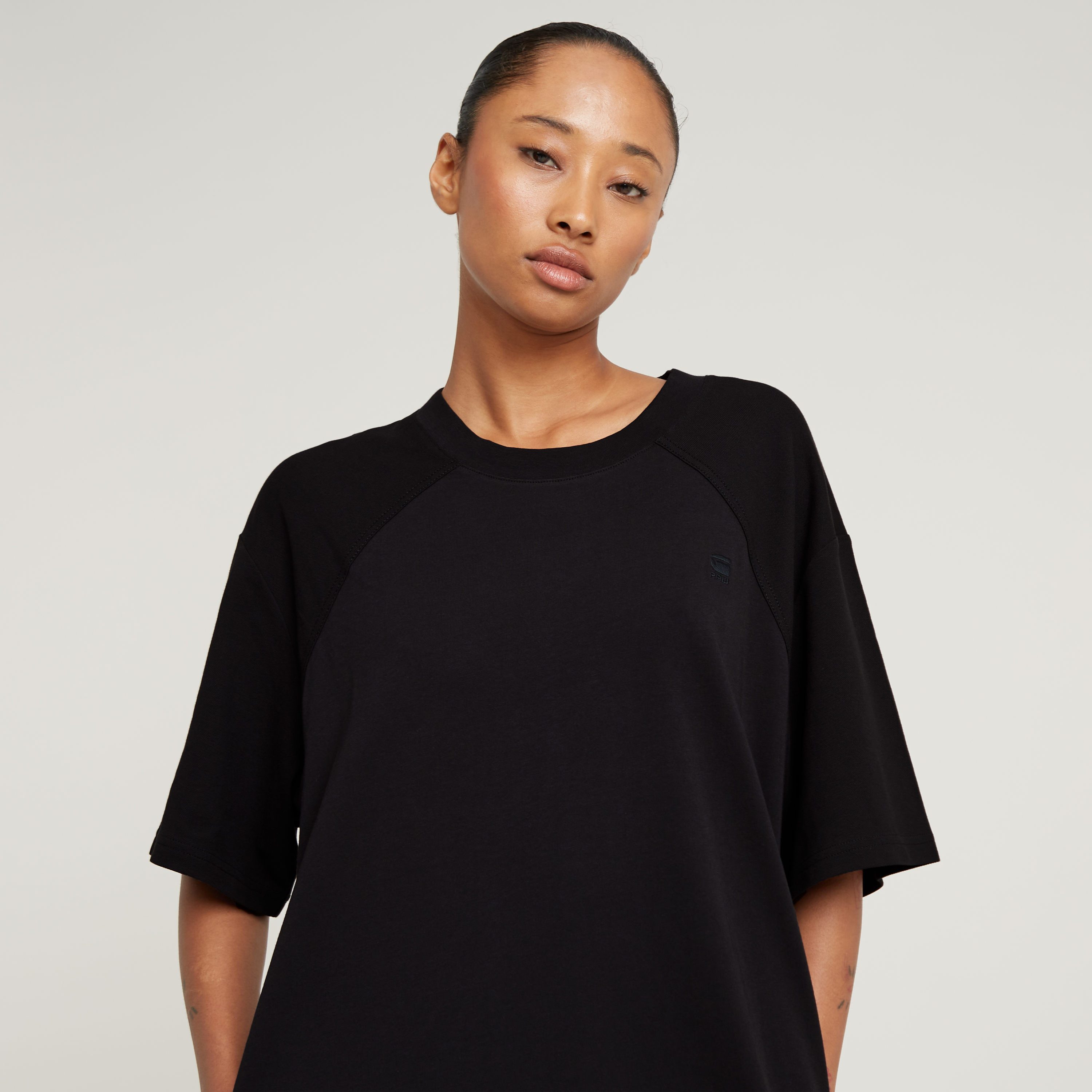 G-Star RAW Shirtjurk Saddle sl loose t dress wmn