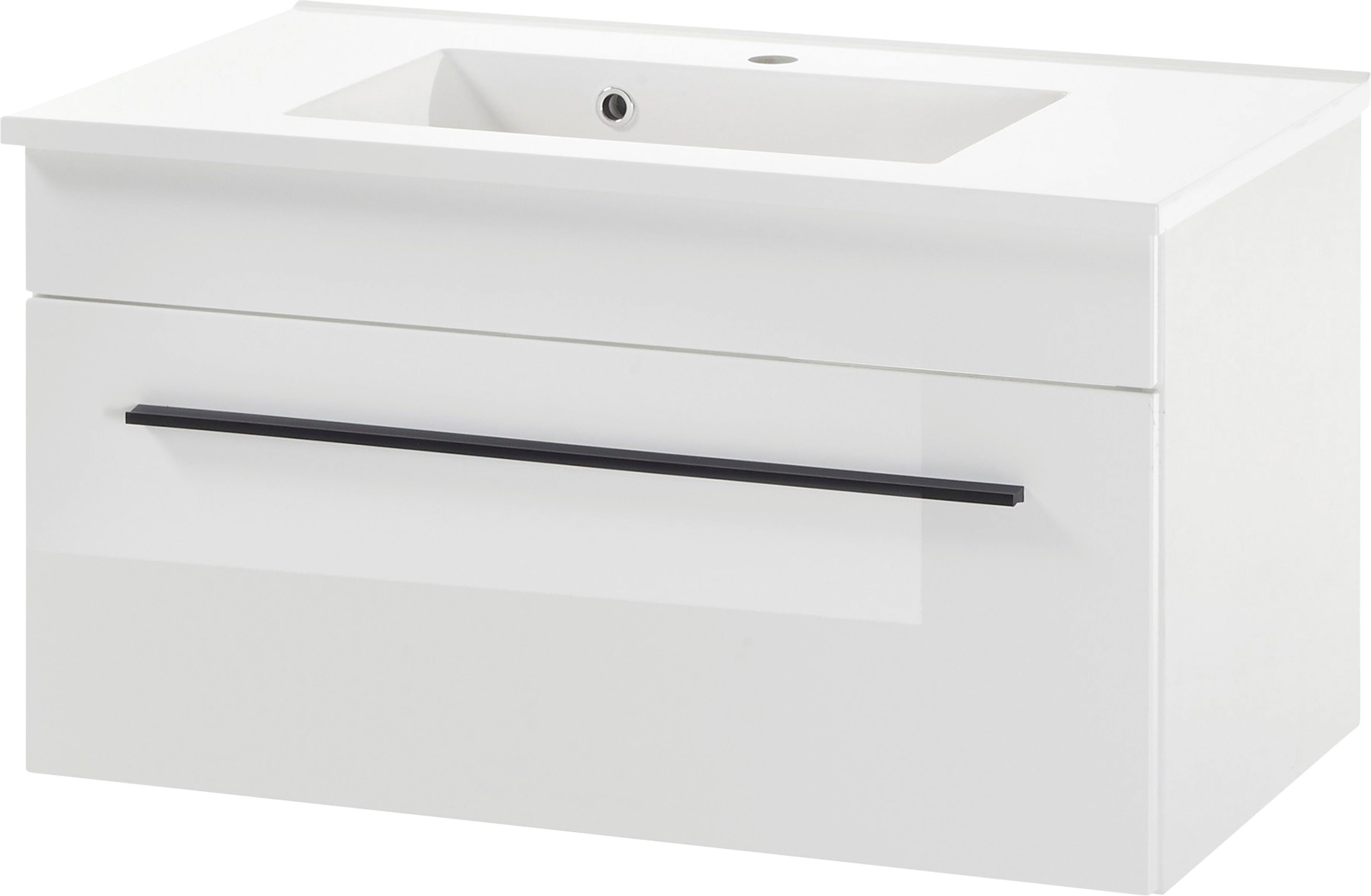 INOSIGN Wastafelonderkast Cantara, wastafel incl. wastafel, modern ontwerp