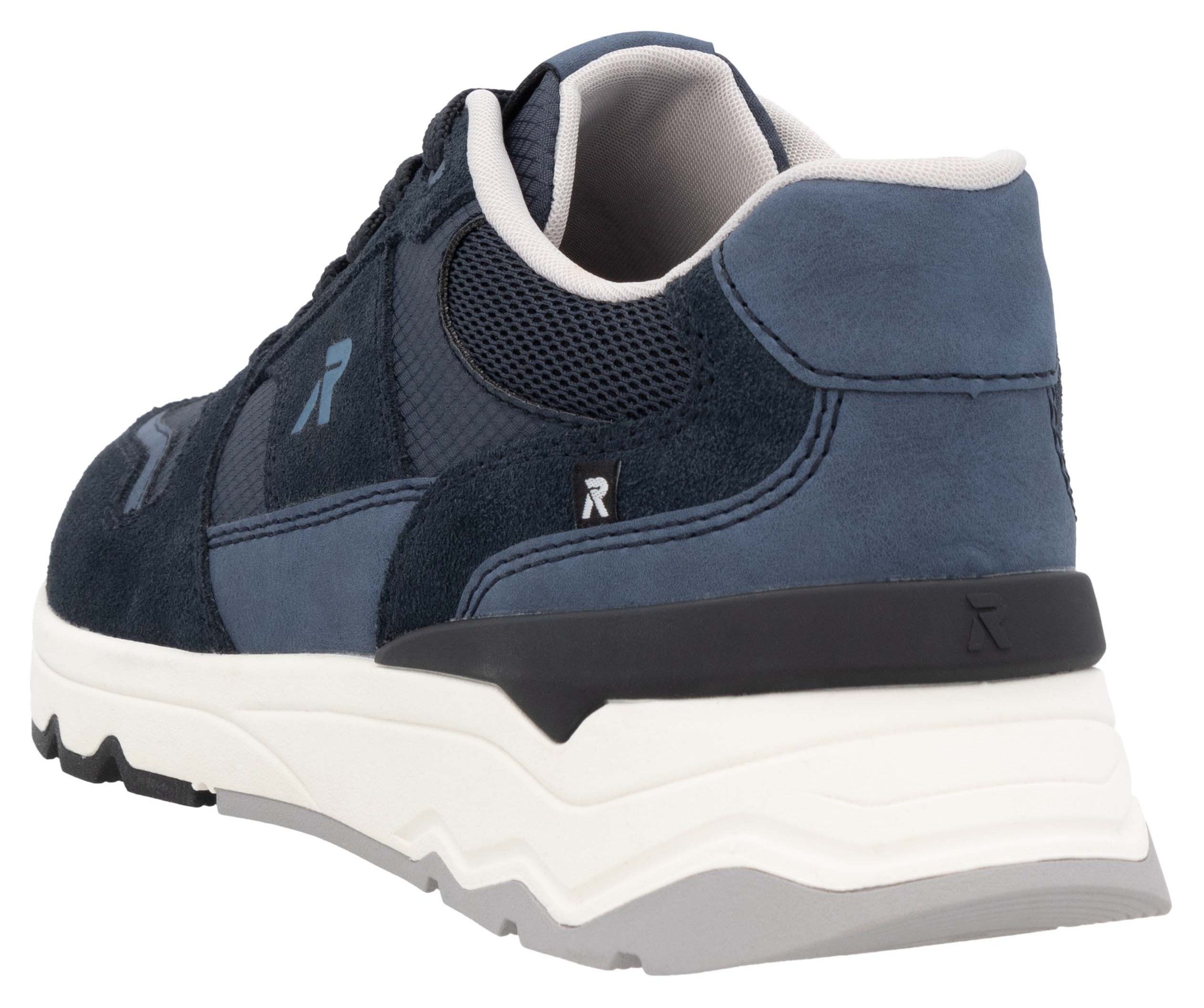 RIEKER Sport Sneakers , veterschoenen, lage schoen, vrijetijdsschoen met zachte binnenzool