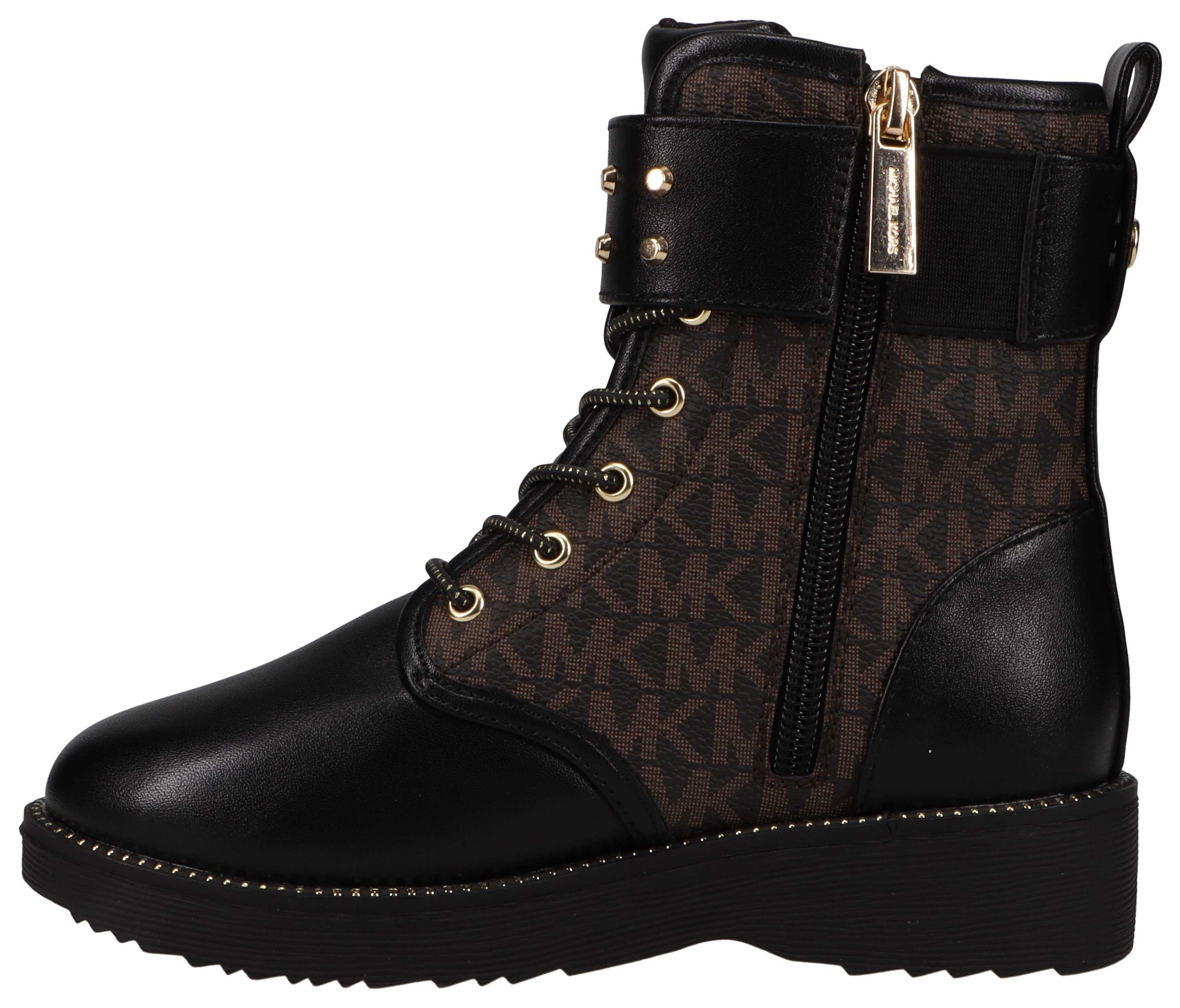 MICHAEL KORS KIDS Winterlaarzen Veterschoenen HASKELL STUDS met vetersluiting en ritssluiting