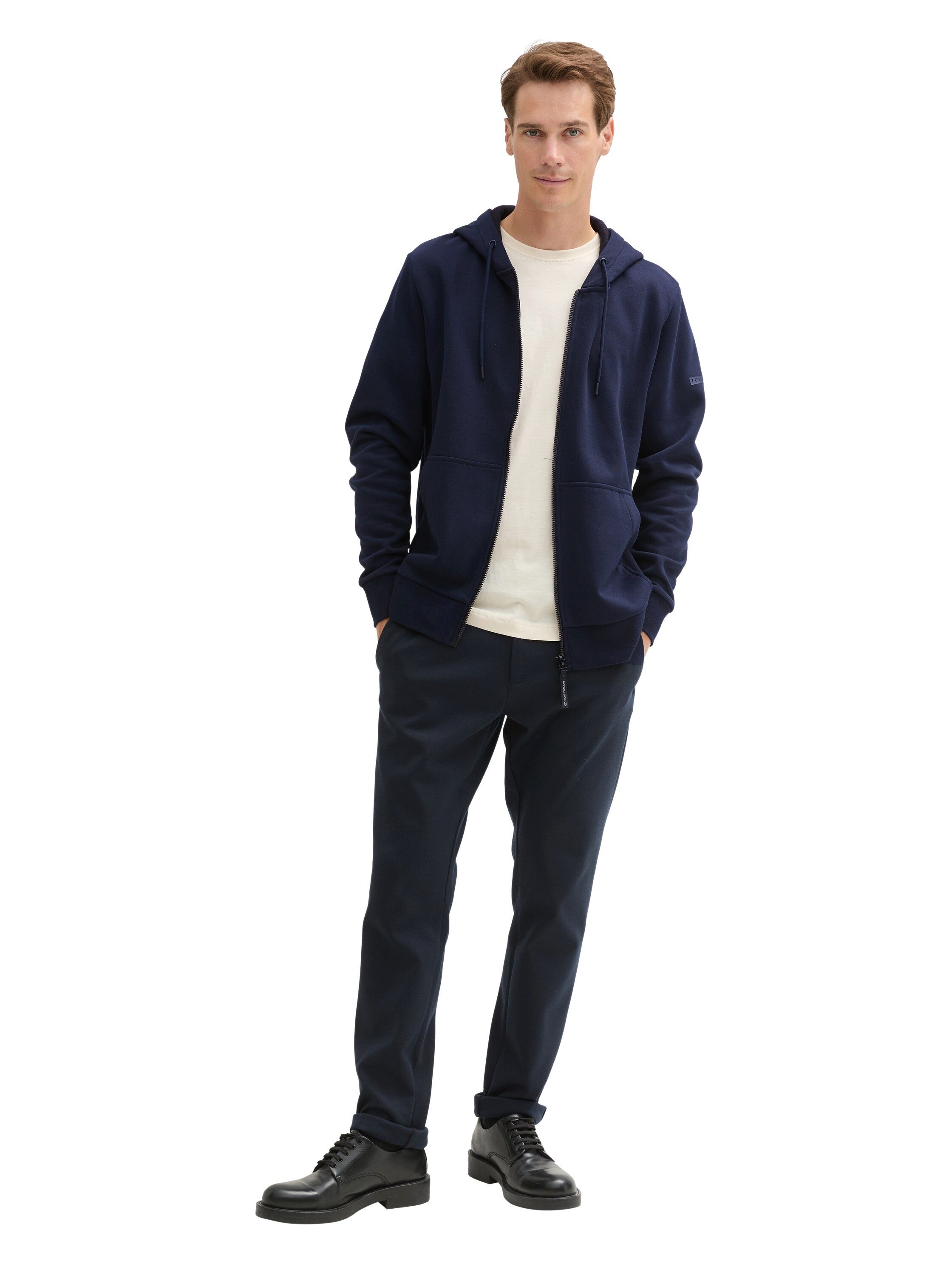 Tom Tailor Capuchonsweatvest met een capuchon