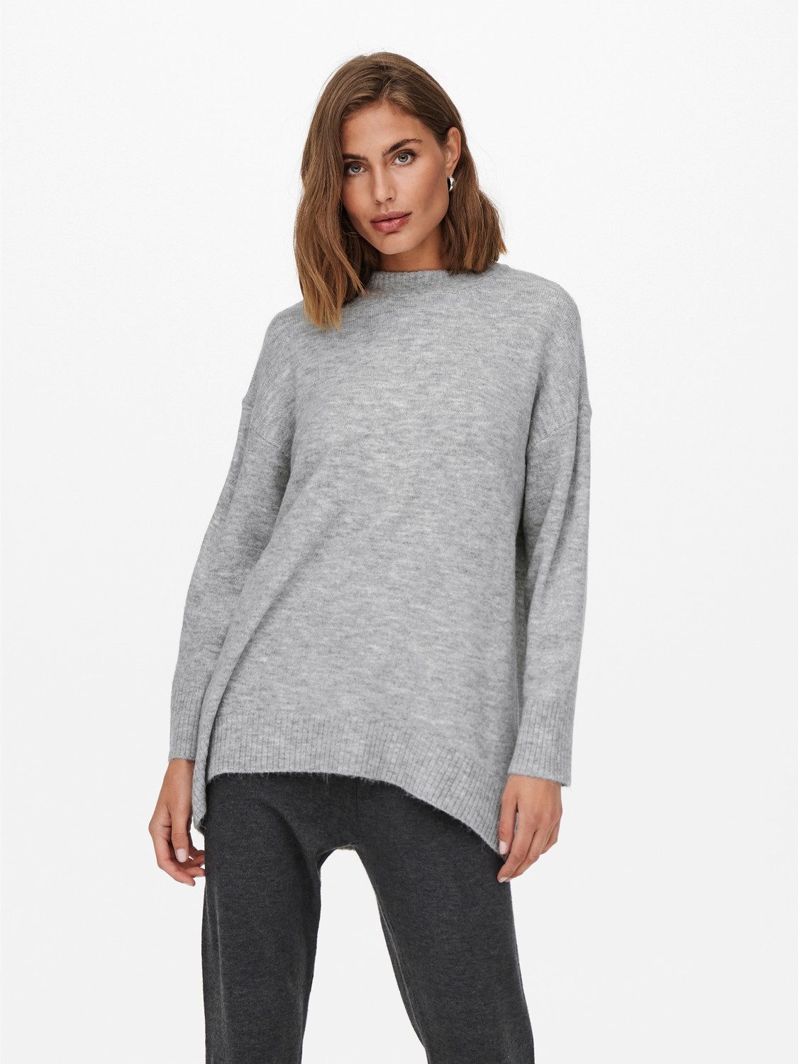 Only Gebreide trui ONLSILJA L/S LOOSE PULLOVER EX KNT