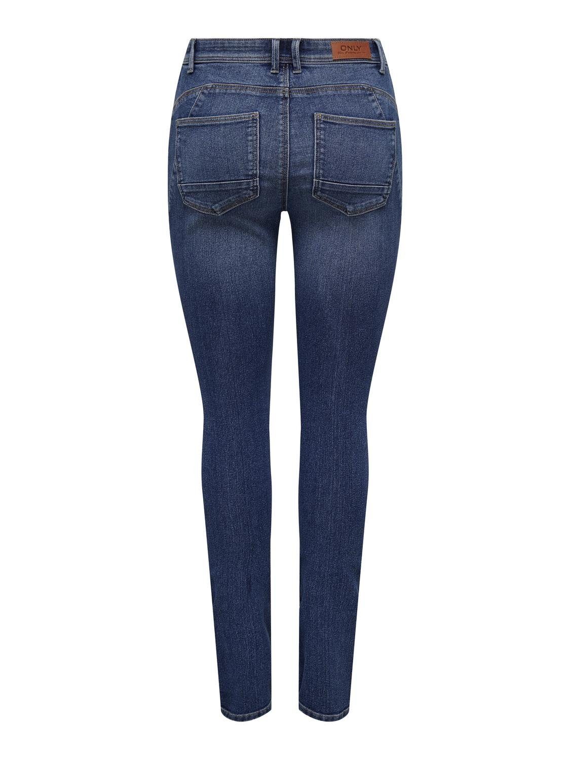 Only Skinny fit jeans ONLDAISY HW DB YOKE ZIP SKINNY DNM PIM
