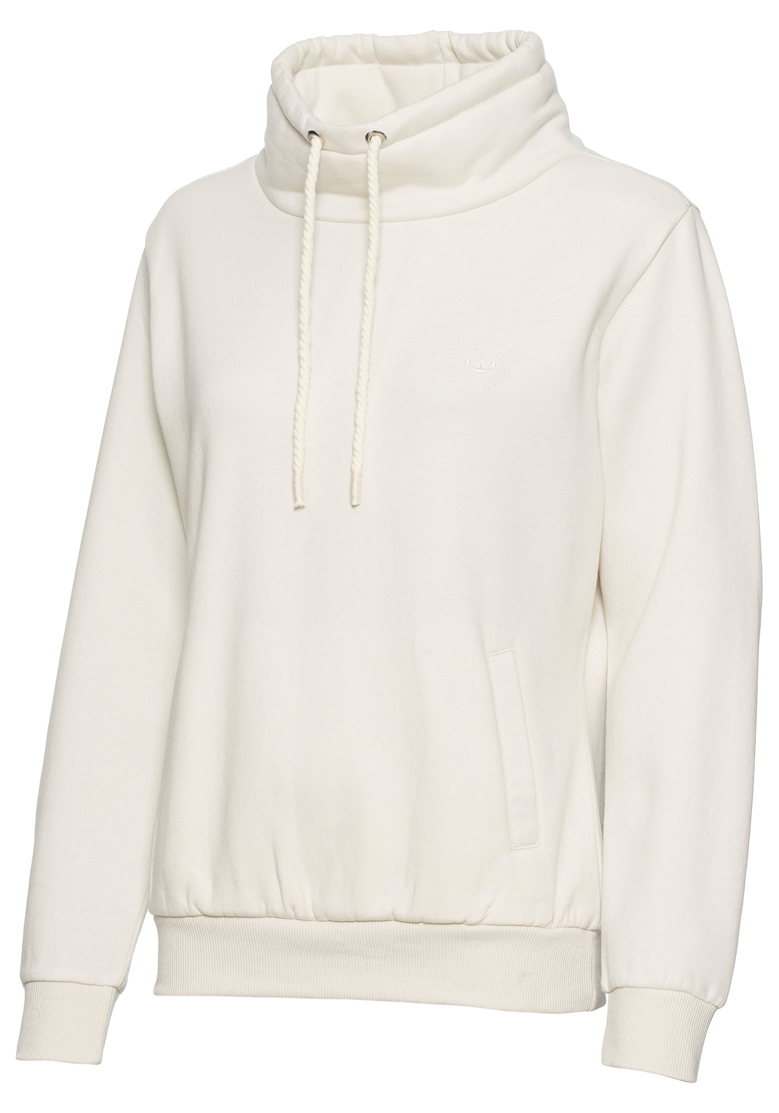 H.I.S Sweatshirt met staande kraag en bindstrik (1-delig)