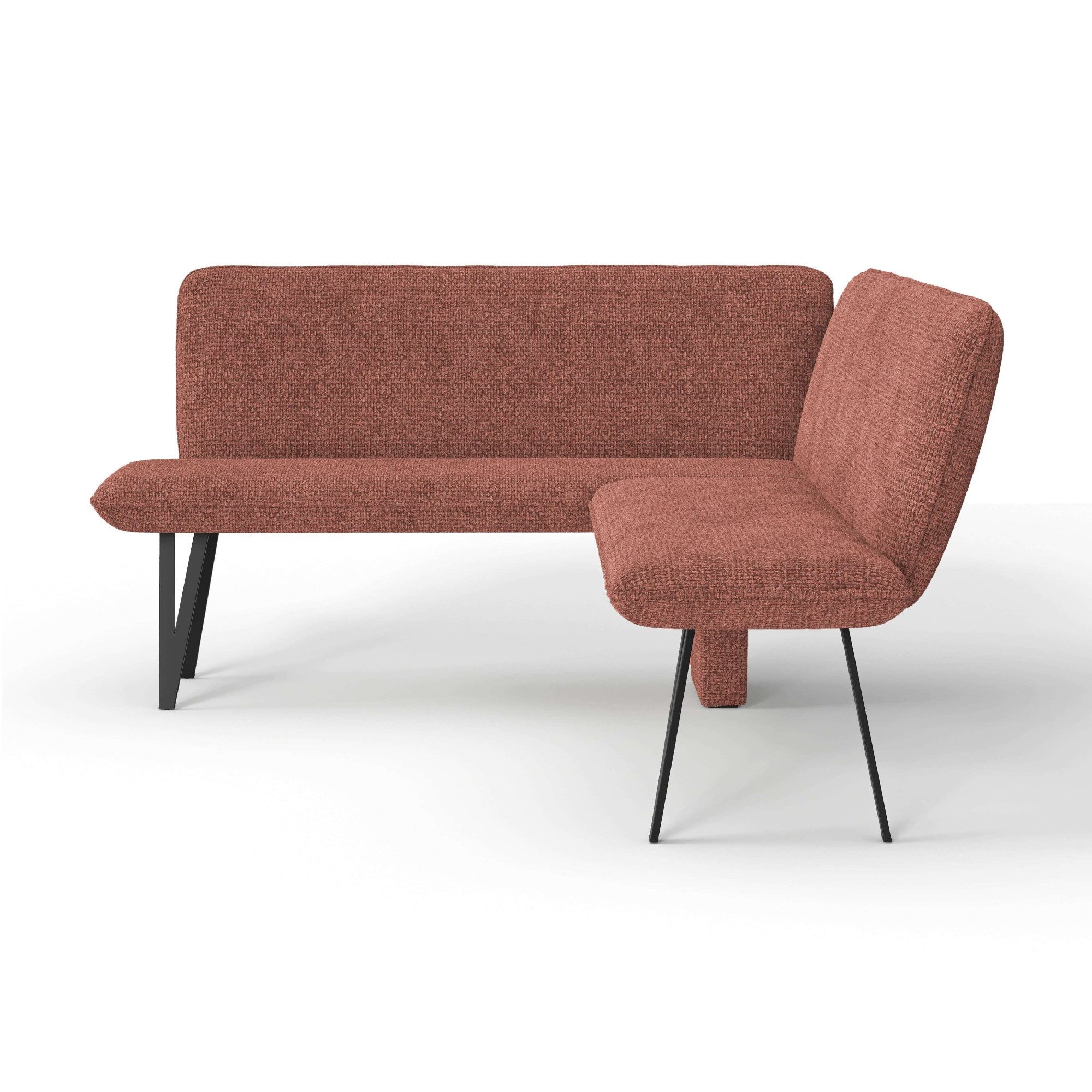 Home affaire Hoekbank Mily Keukenbank, Kussenbank, Eettafelbank, 205x164 cm Moderne bank en kleuren, aantal zitplaatsen: 5, vrij in de ruimte te plaatsen