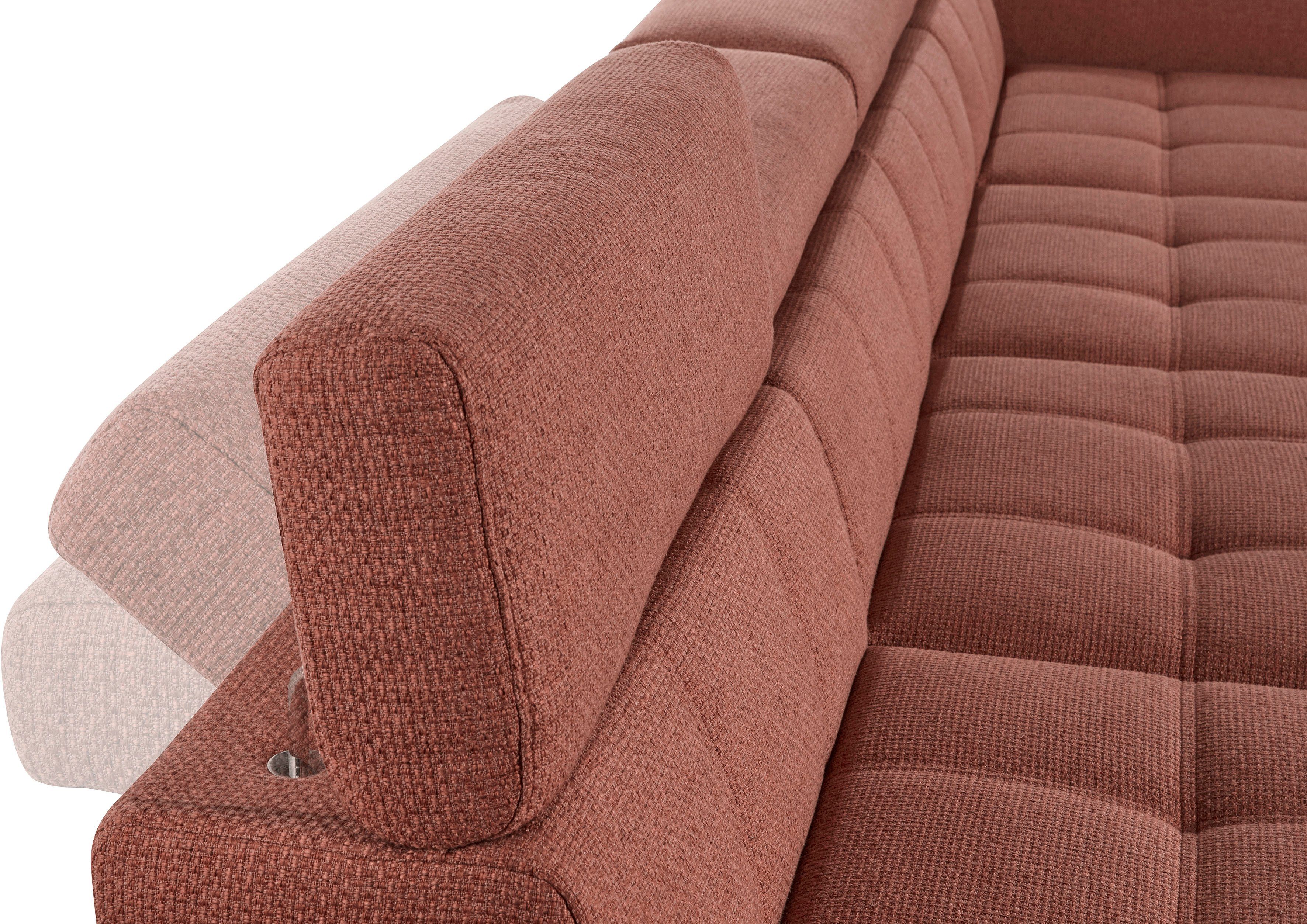 DOMO collection Zithoek Cunelli mooie zitnaden als designelement, stevige zitcomfort, U-vorm