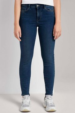 tom tailor denim slim fit jeans in 5-pocketsmodel blauw