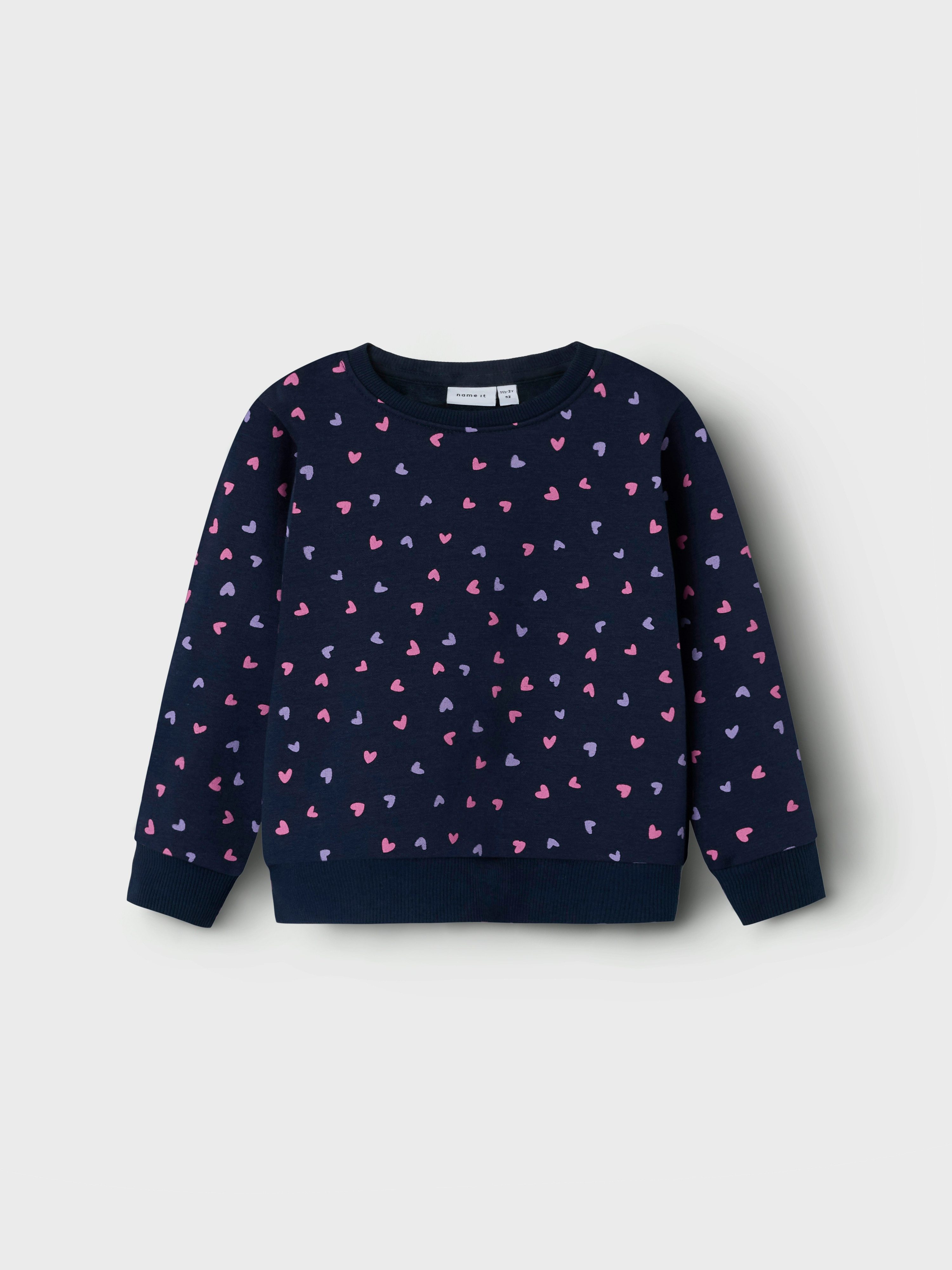 Name It Sweatshirt NMFDAVINA LS SWEAT FLEECE BRU NOOS