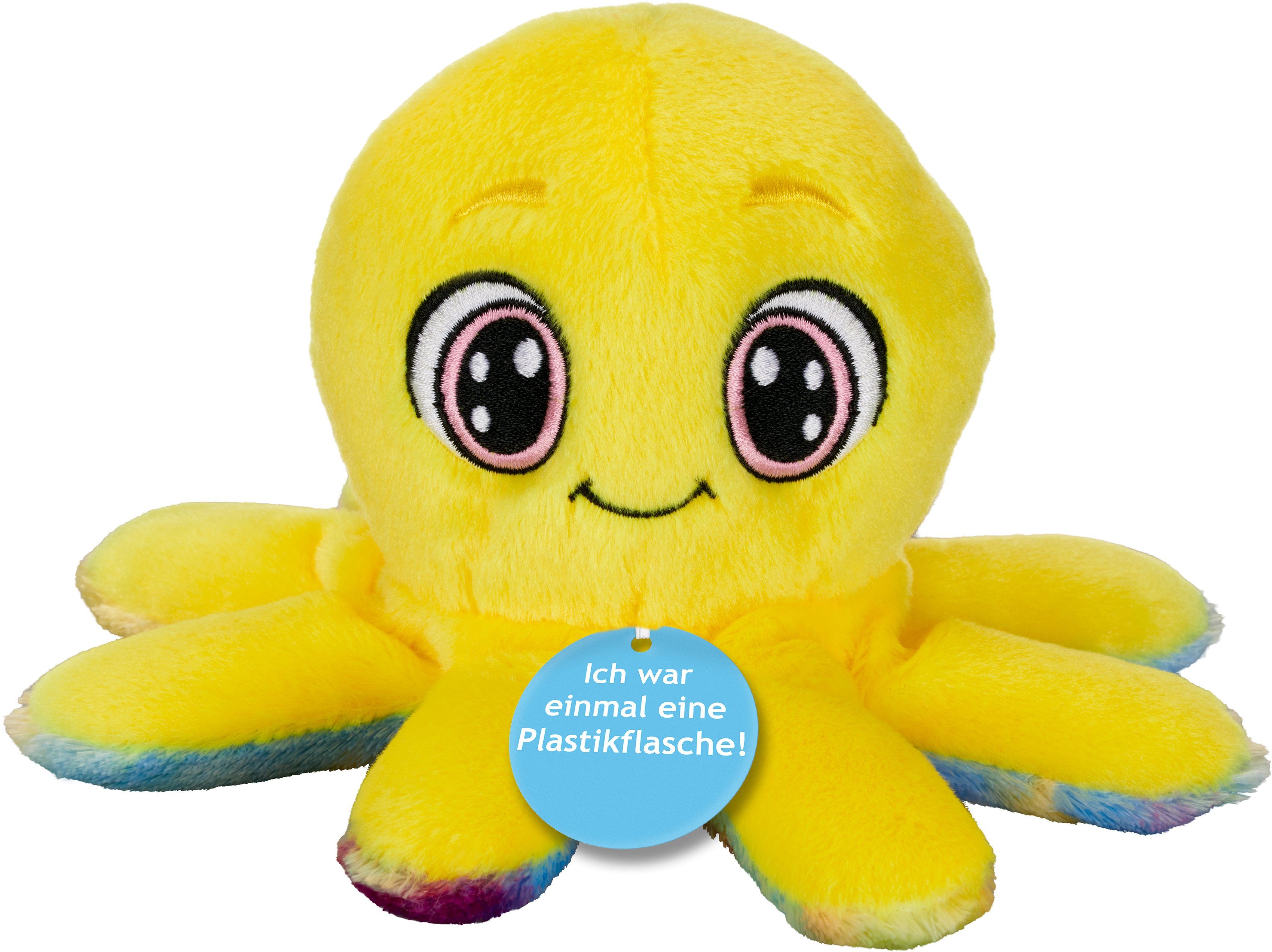 Heinrich Bauer Knuffelbeest Eco-Line, Sealife octopus 20 cm
