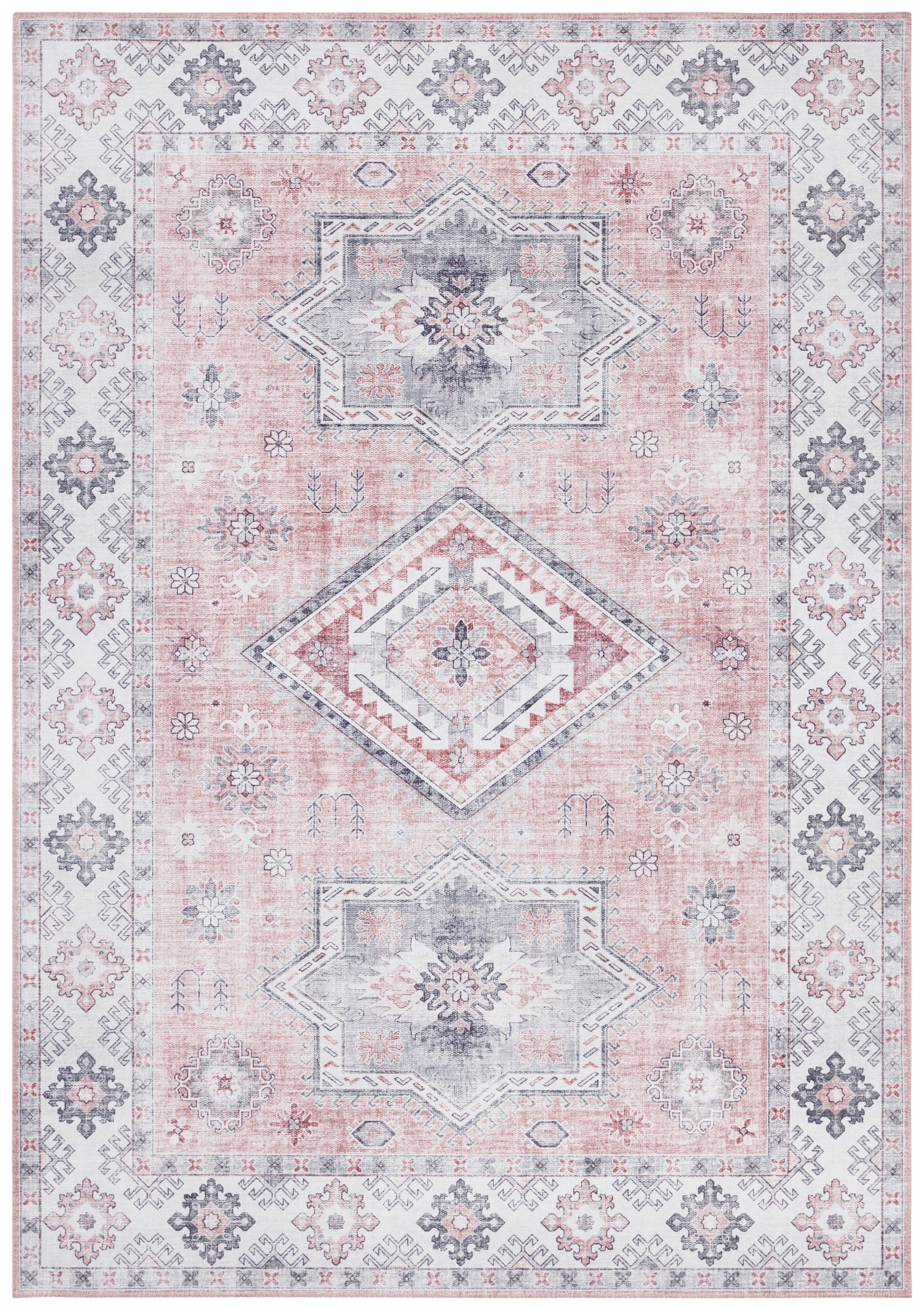 NORTHRUGS Vloerkleed Gratia Oosters, vintage, vlakweefsel, loper, woonkamer, slaapkamer