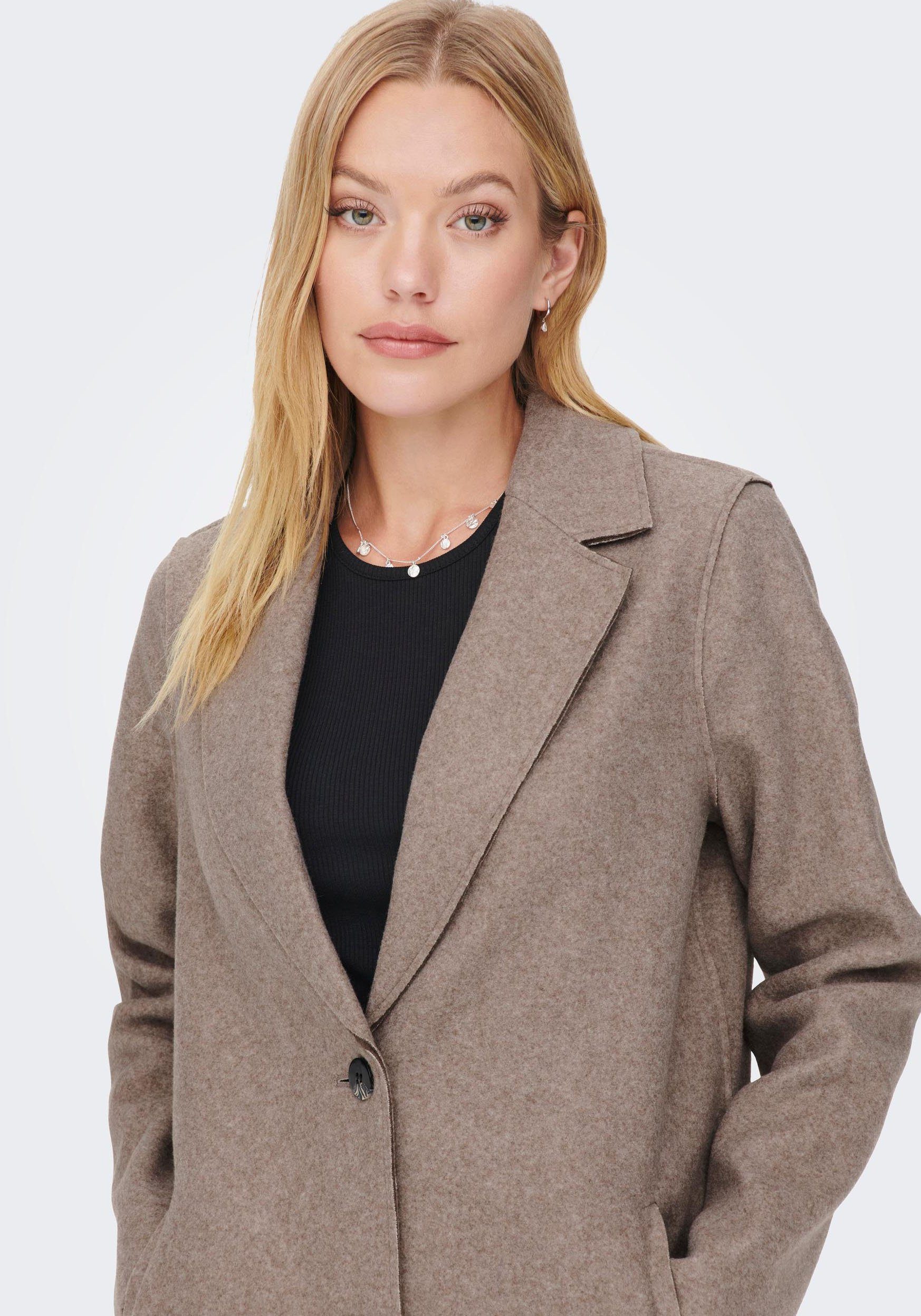 Only Korte jas ONLCARRIE BONDED COAT
