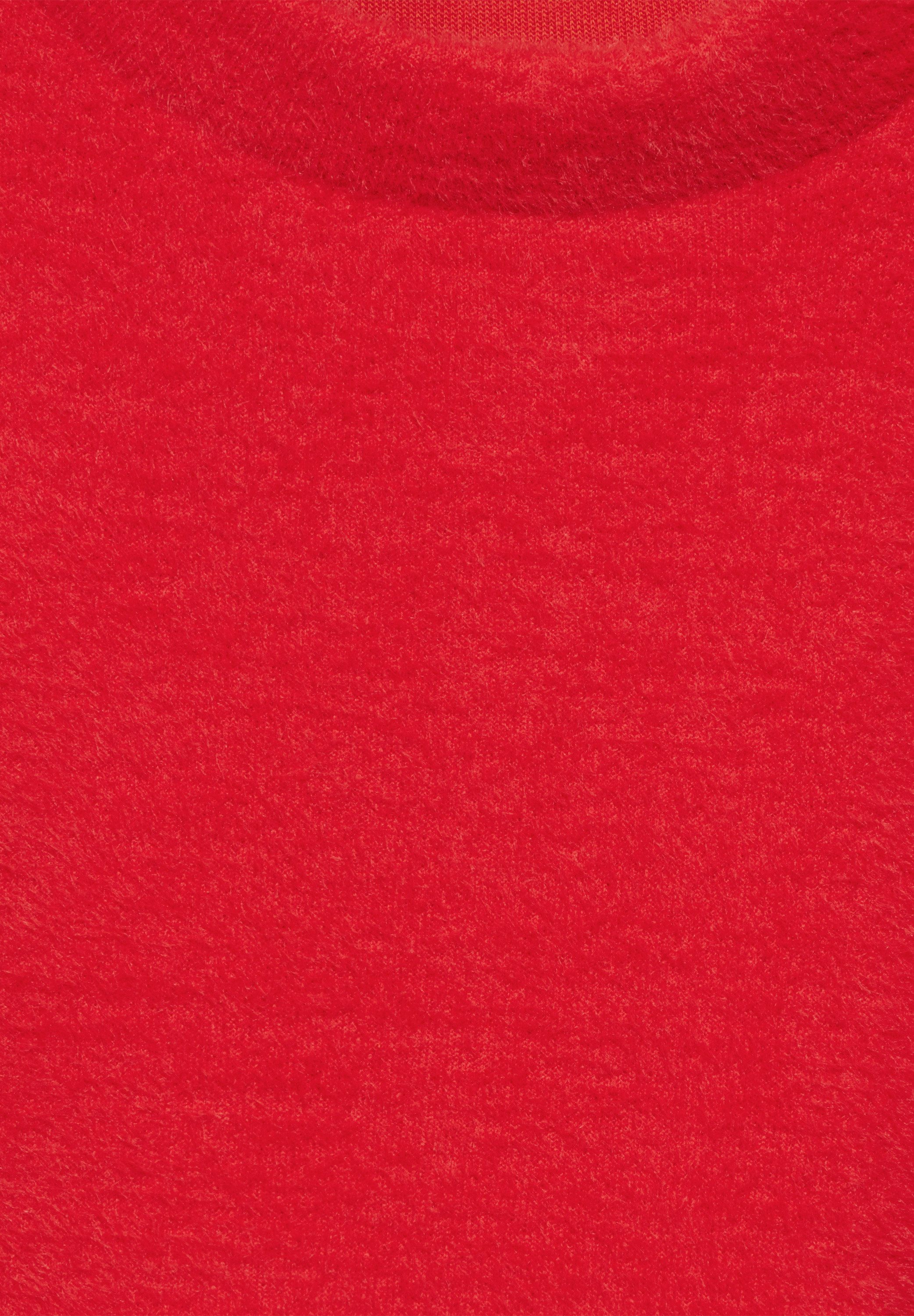 STREET ONE Shirt met 3/4 mouwen met col