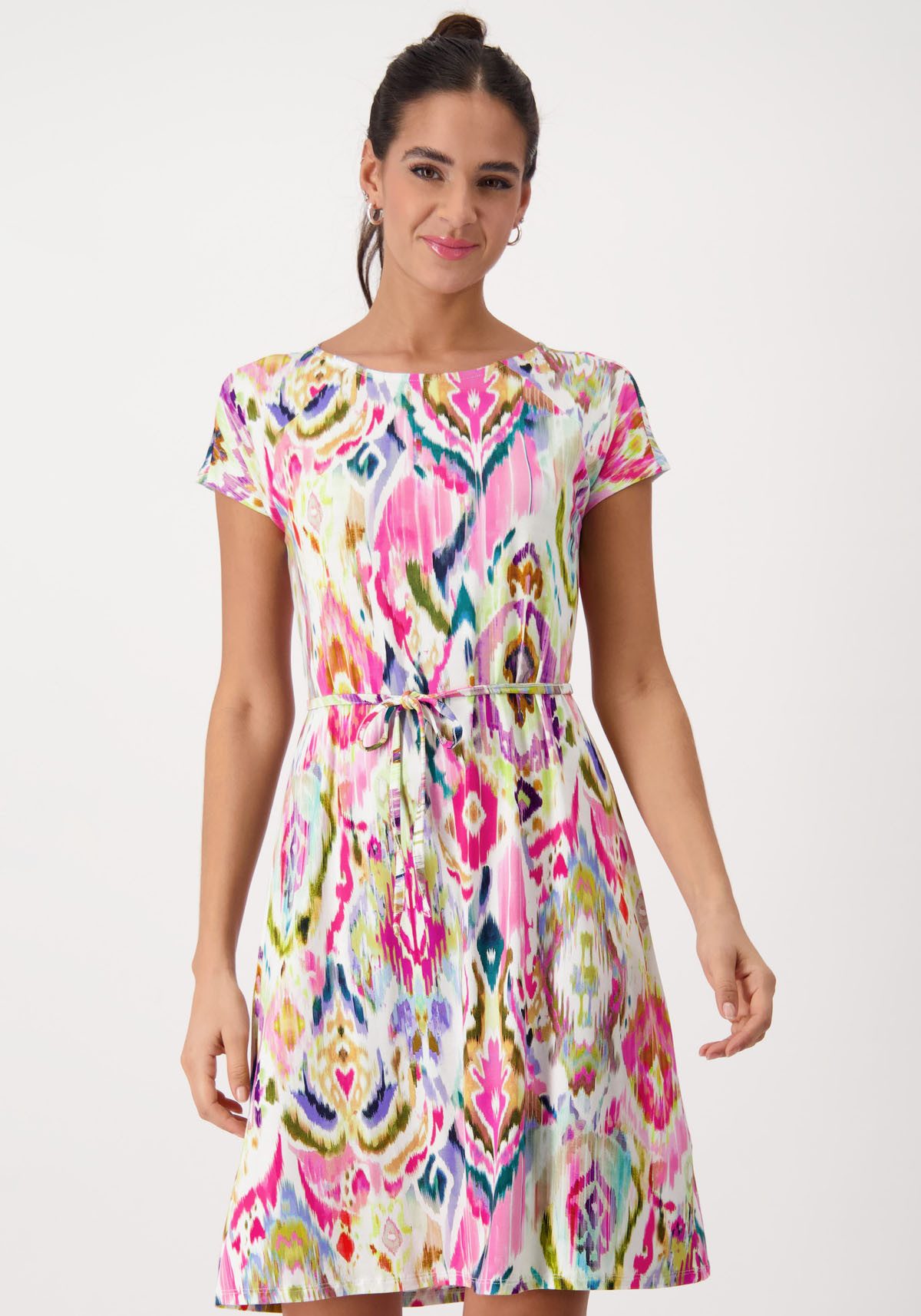 Monari Shirtjurk met ikat-patroon
