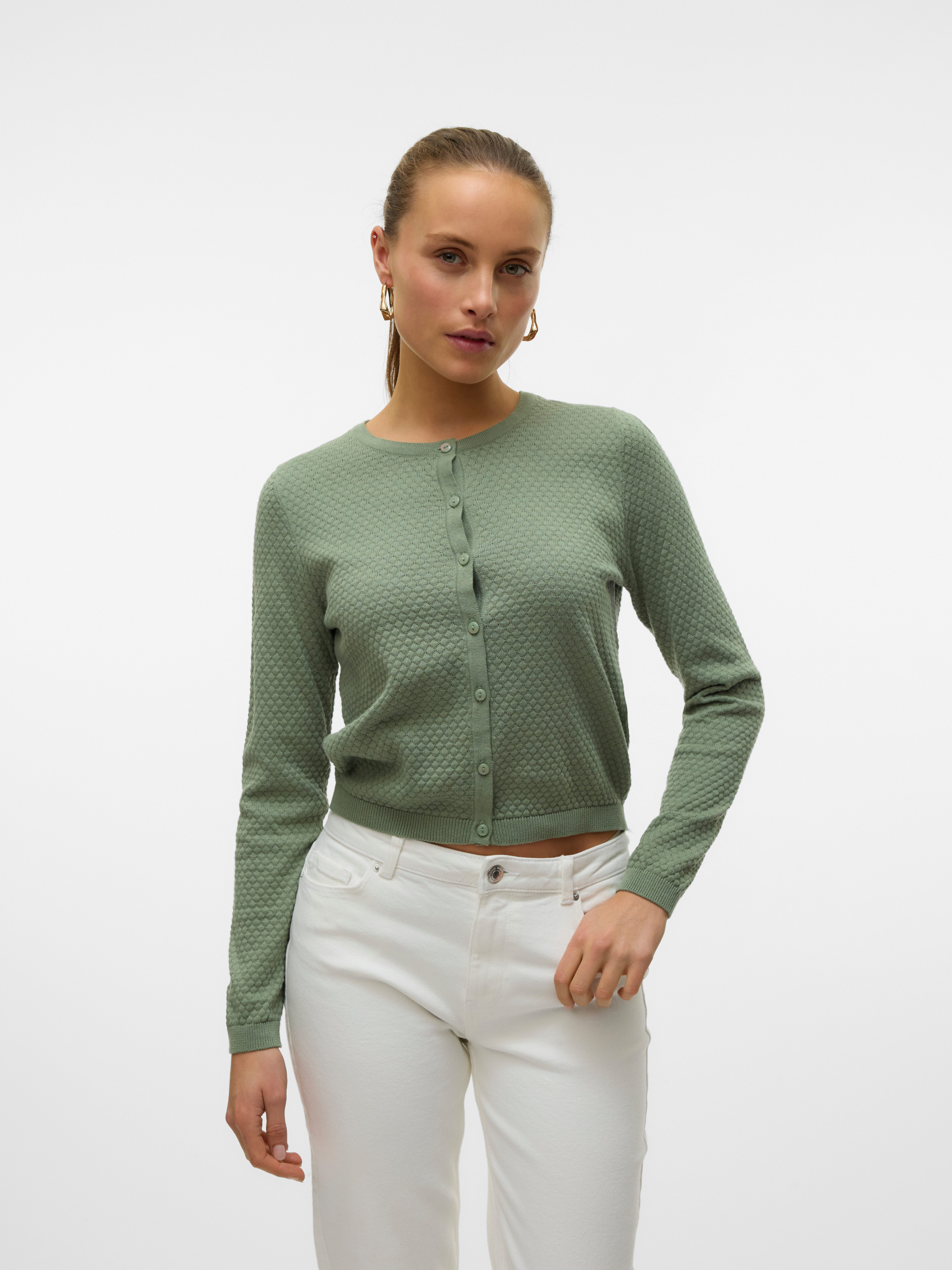 Vero Moda Vest VMCARE STRUCTURE LS BUTTON CARDIGAN