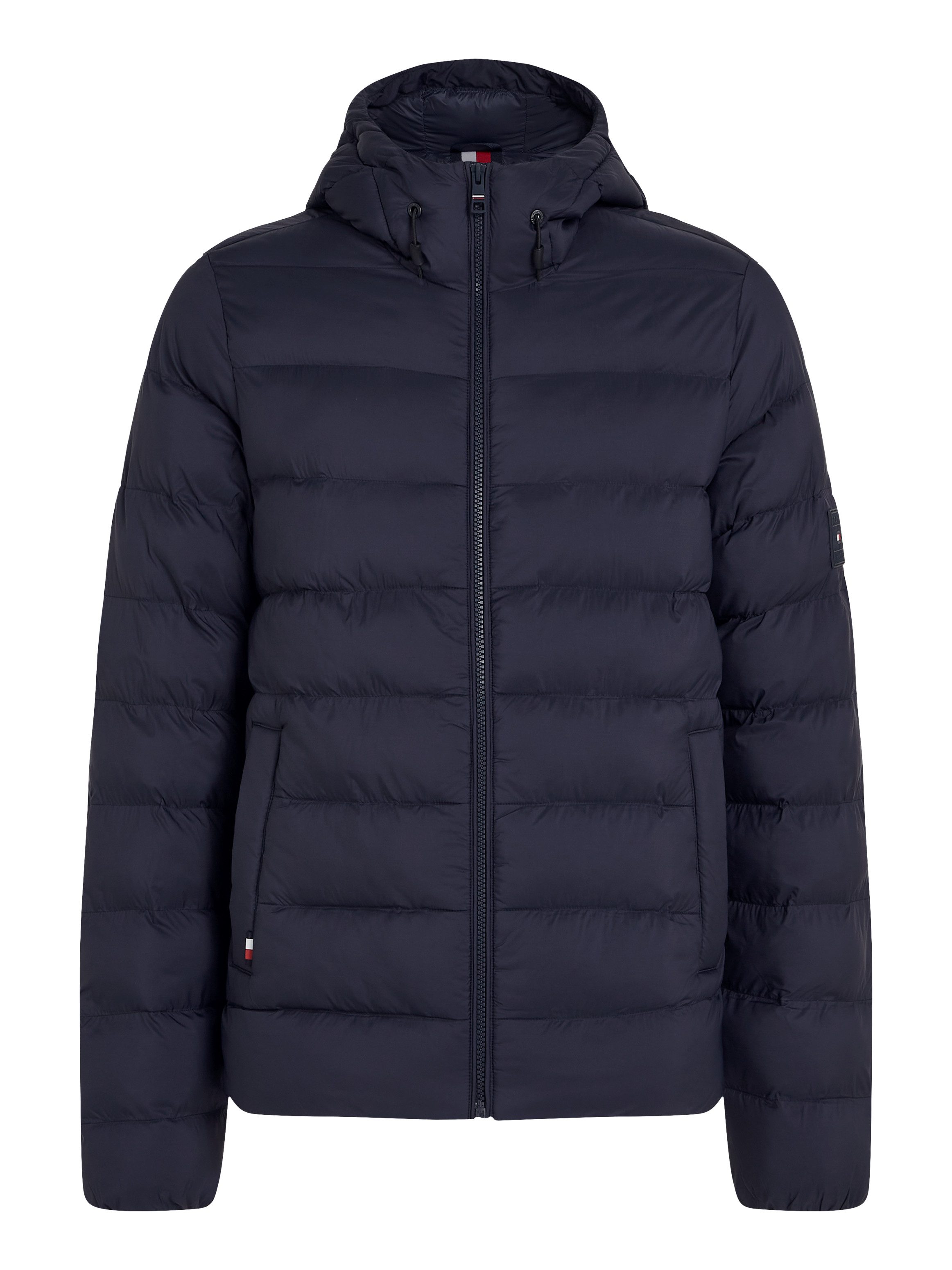 Tommy Hilfiger Gewatteerde jas MID WEIGHT HOODED JACKET