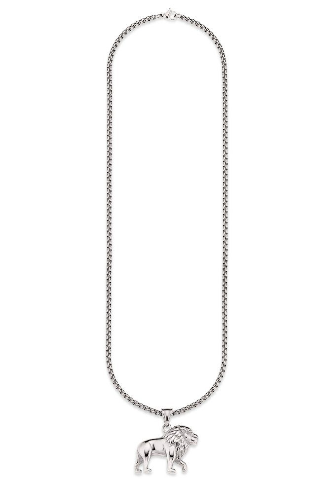 Bruno Banani Ketting met hanger Sieraad cadeau halsketting leeuw, Venetiaanse ketting