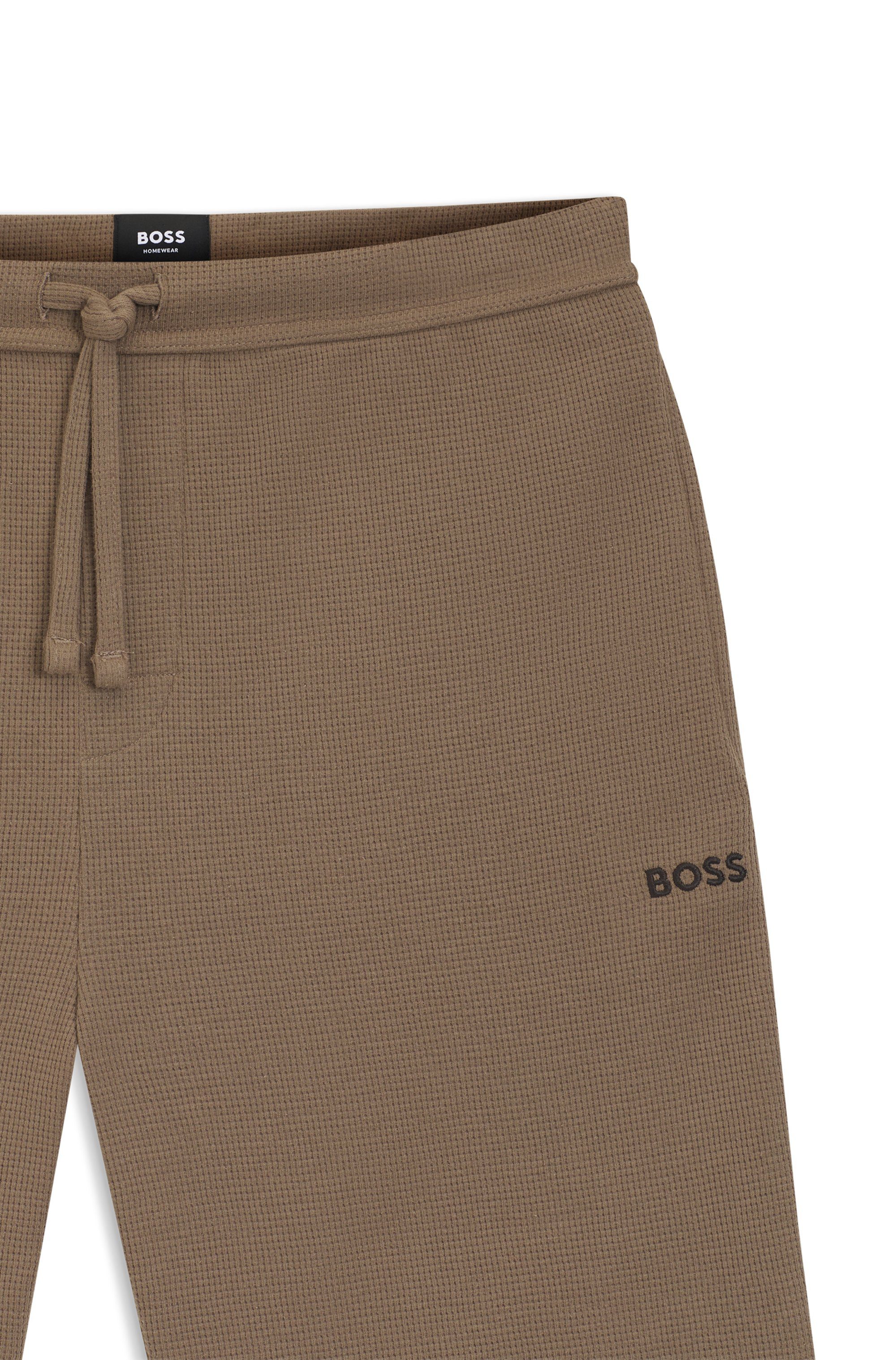 BOSS Pyjamashort Waffle Shorts