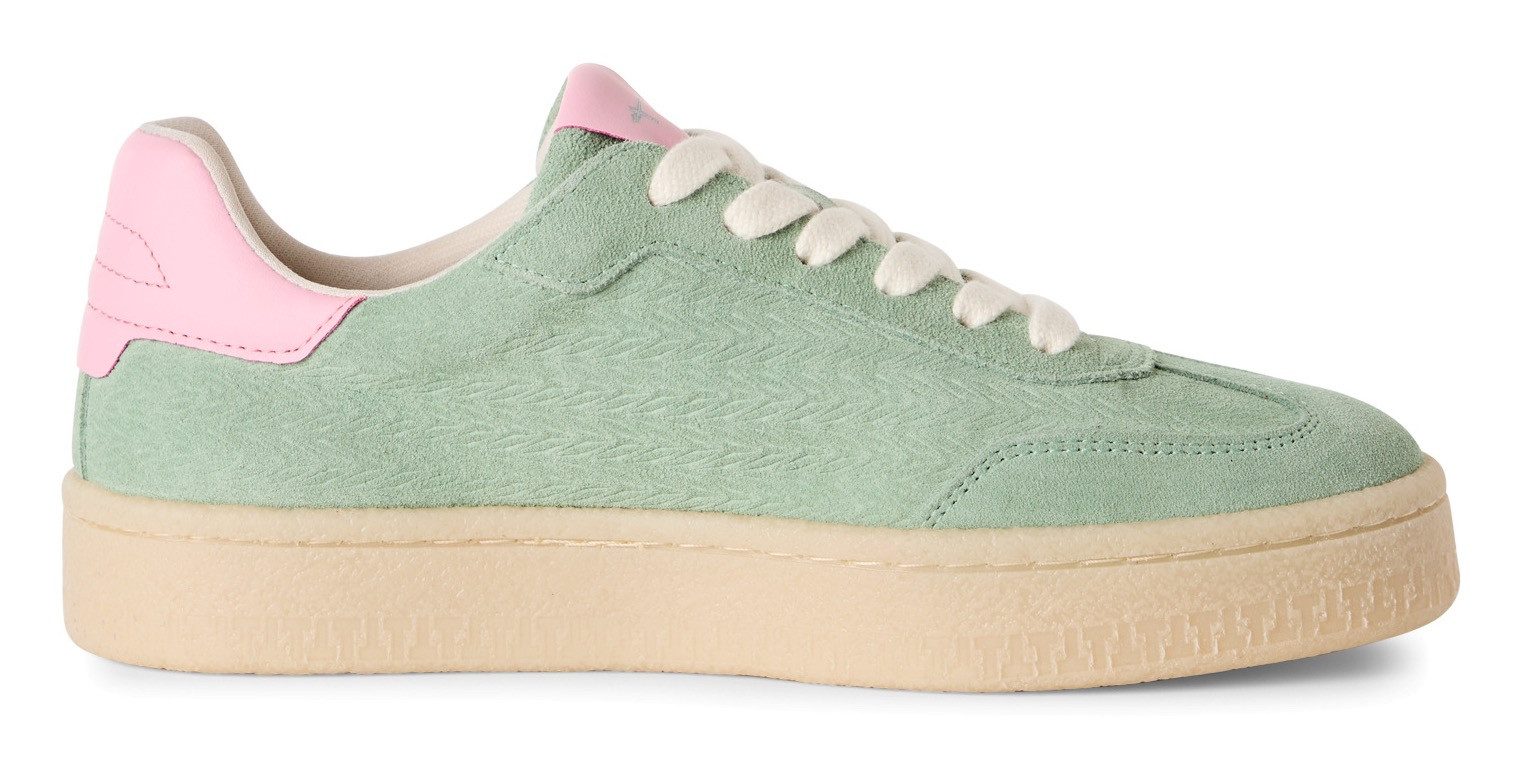 Tamaris Plateausneakers , vrijetijdsschoen, halfschoen, veterschoen met gepolsterde schacht
