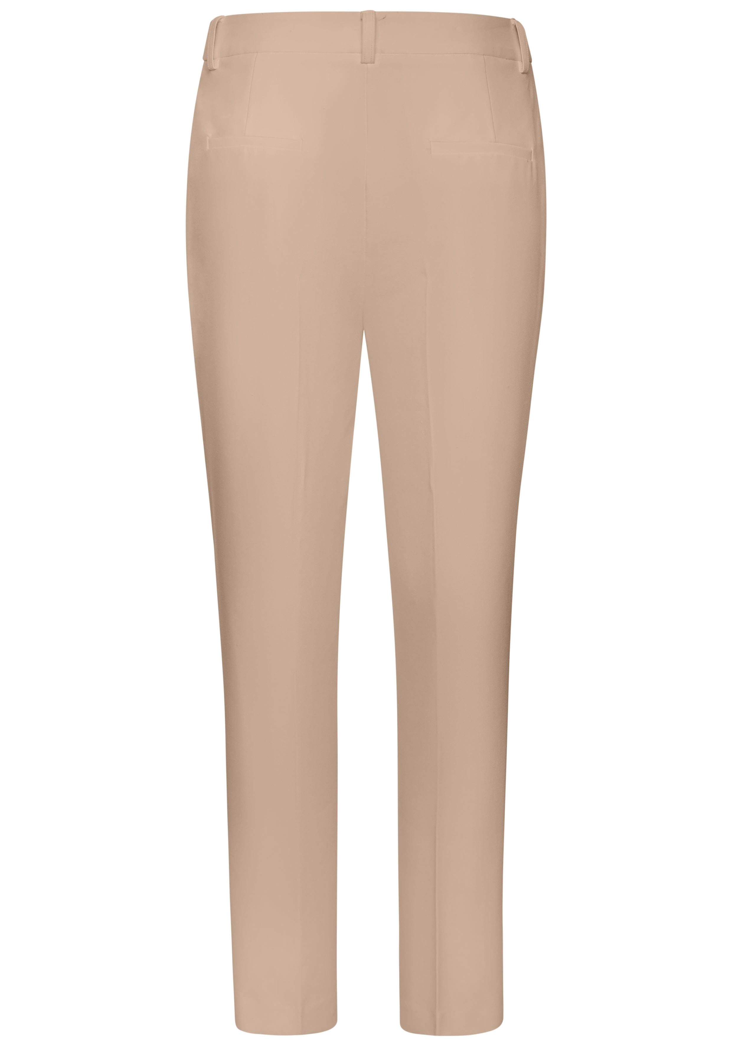 Lascana Pantalon met knopen aan de broekzoom figuurvormend pantalon business-look