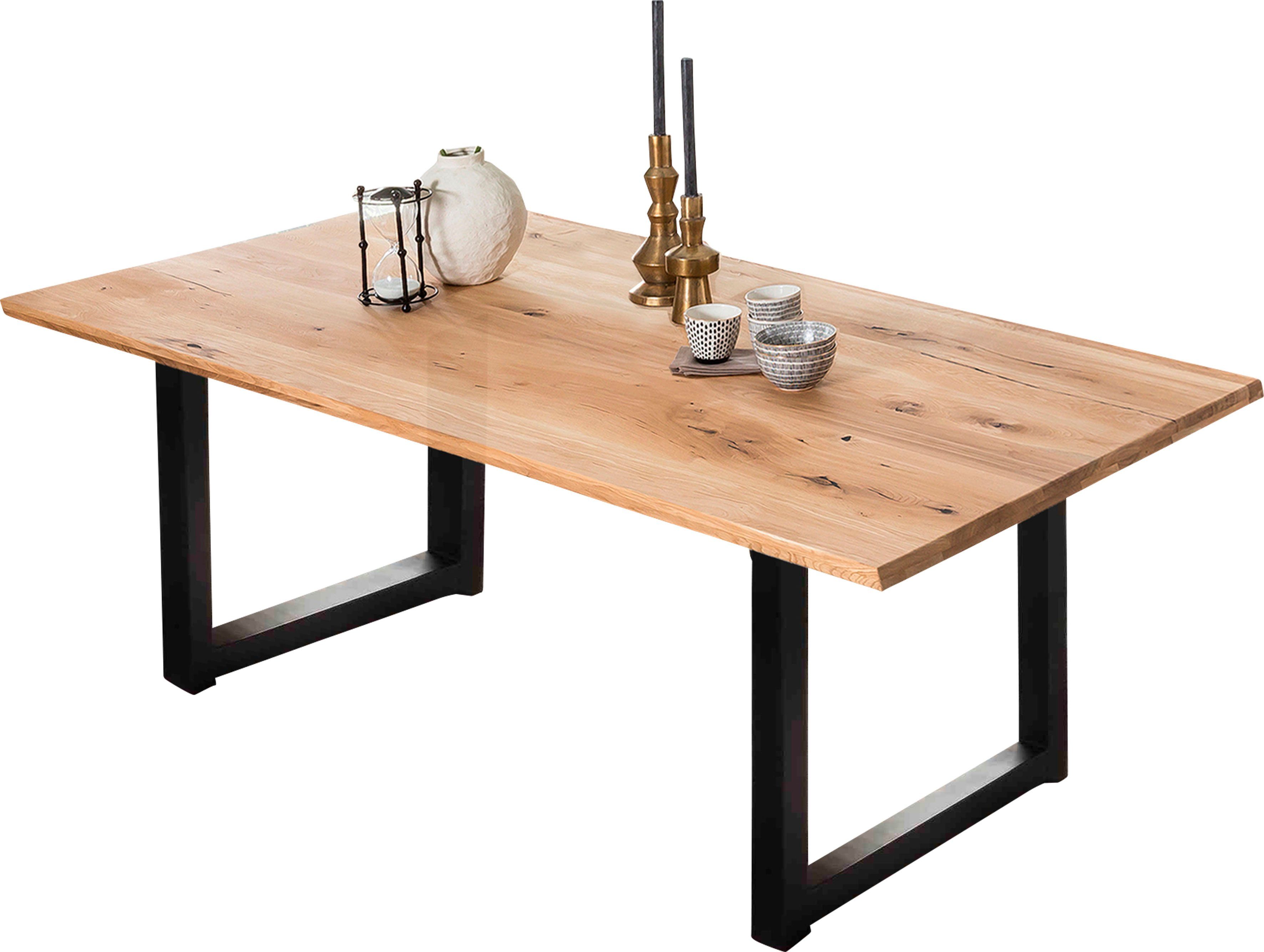 SIT Eettafel Sledeframe in industriële antiek-look