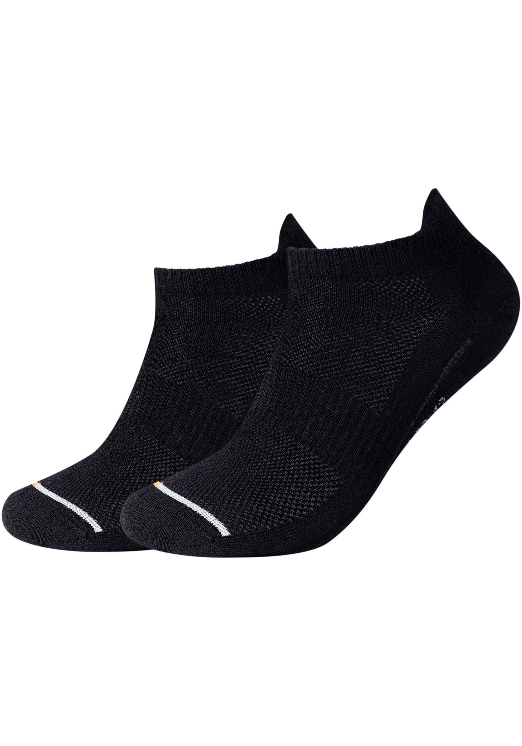 Camano Sneakersokken Function met micro-pluche op hiel en tenen (Set van 4)