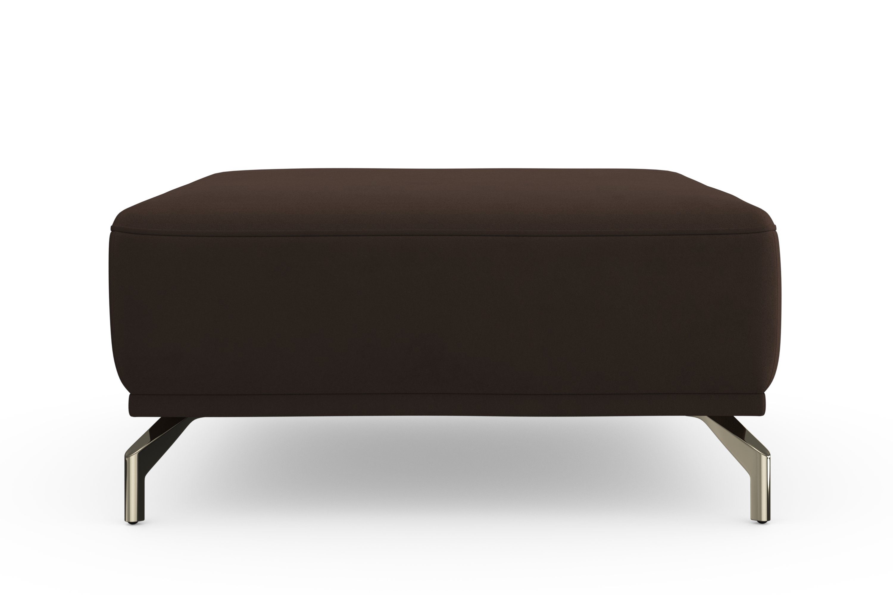 sit&more Hocker Bailando met binnenvering en gesatineerde nikkel poten