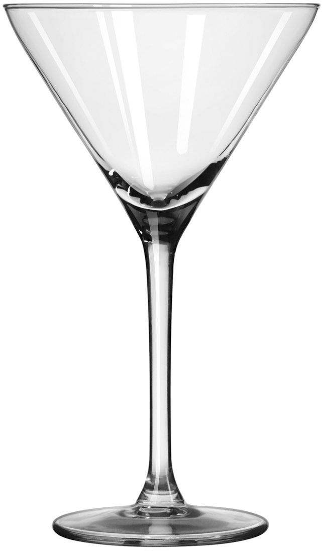 van Well Cocktailglas Martini 260 ml, in geschenkdoos(set, 4-delig)
