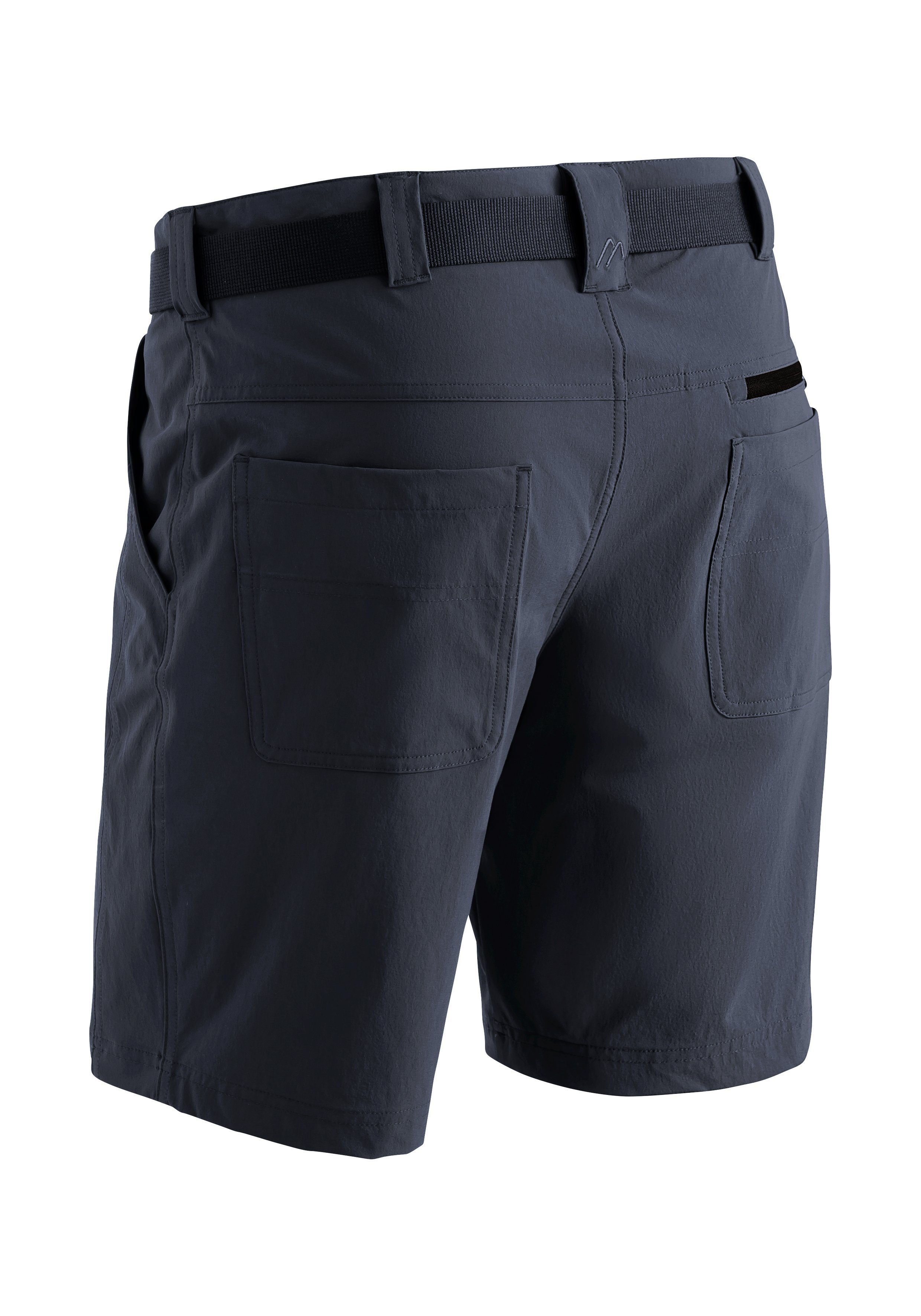 Maier Sports Functionele short Nil Short M Heren shorts, korte wandelbroek, outdoorbroek met 4 zakken, regular fit
