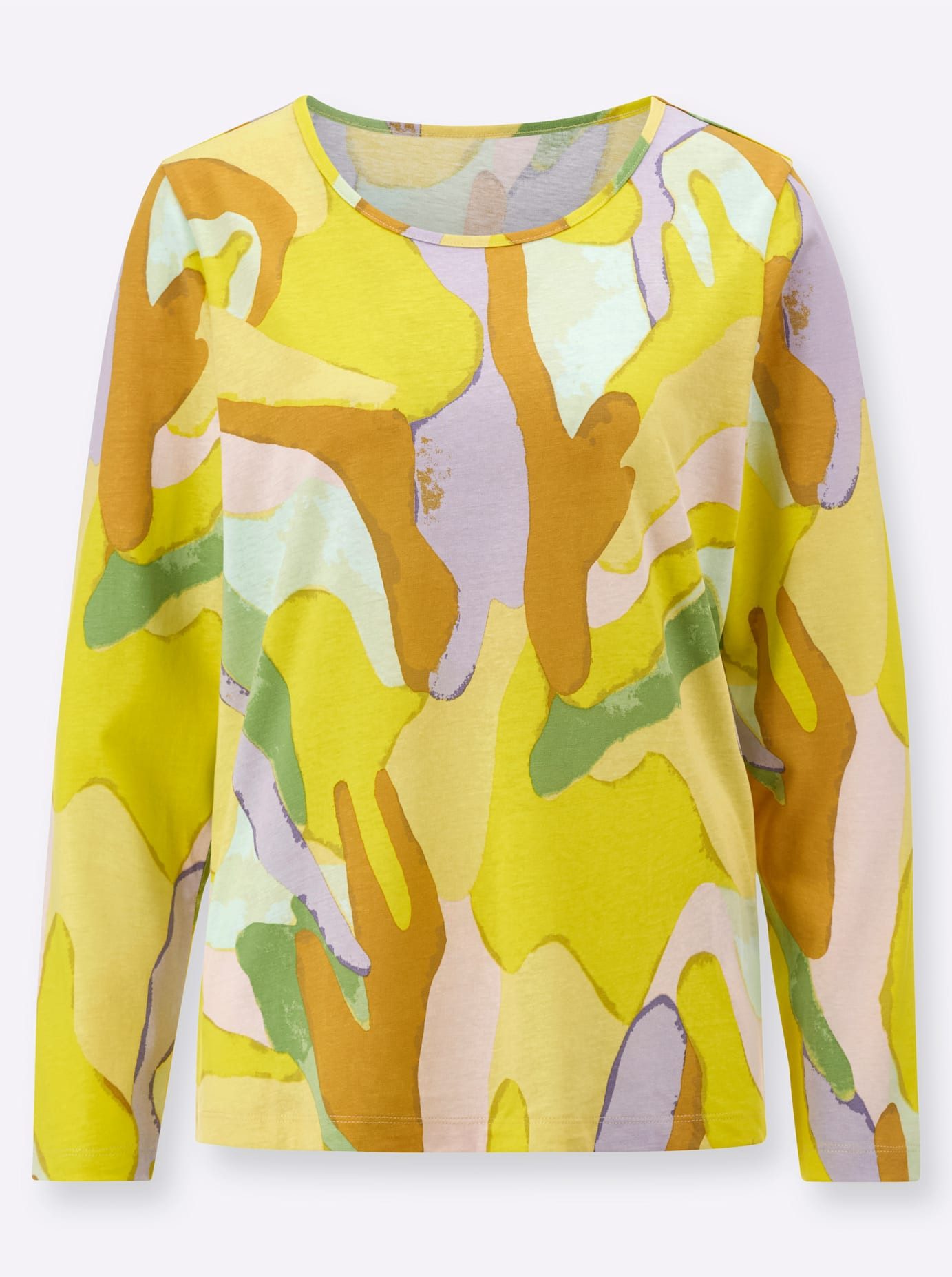 Classic Basics Shirt met lange mouwen Gedessineerd shirt (1-delig)