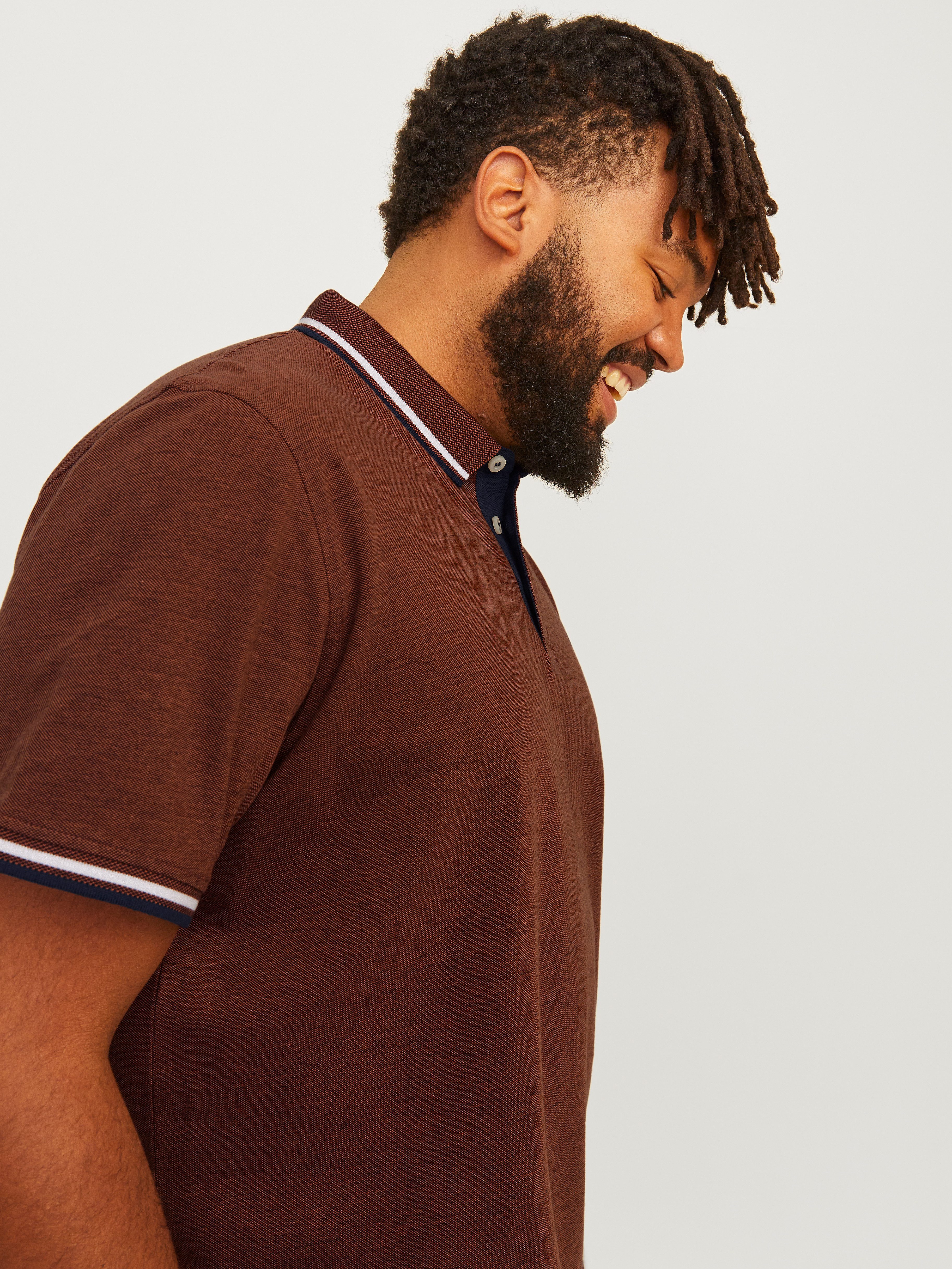 Jack & Jones PlusSize Poloshirt JJEPAULOS POLO SS NOOS PLS