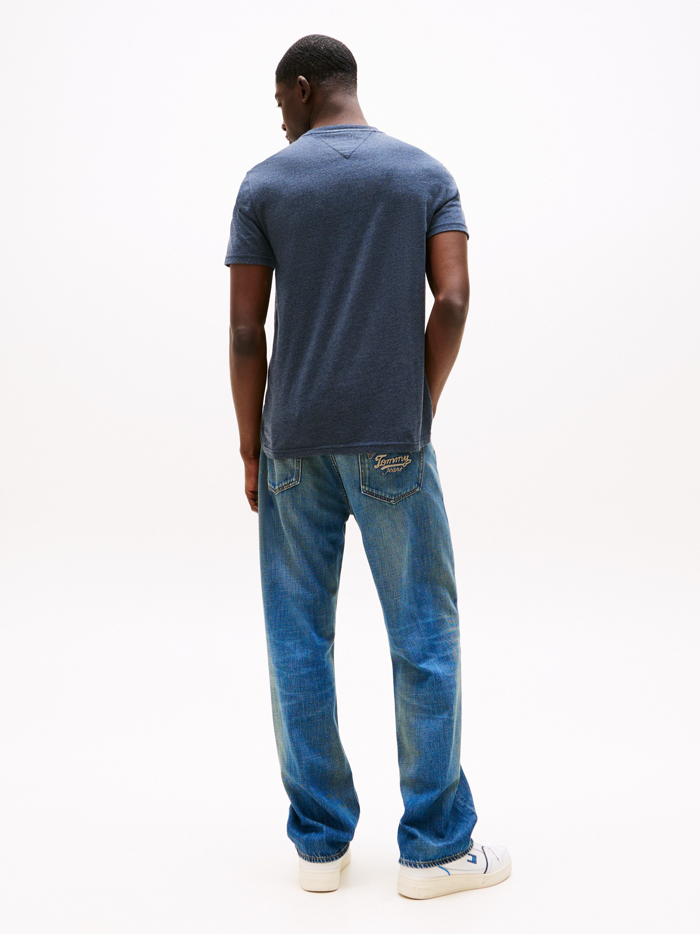 TOMMY JEANS T-shirt TJM XSLIM JASPE HTR TEE EXT