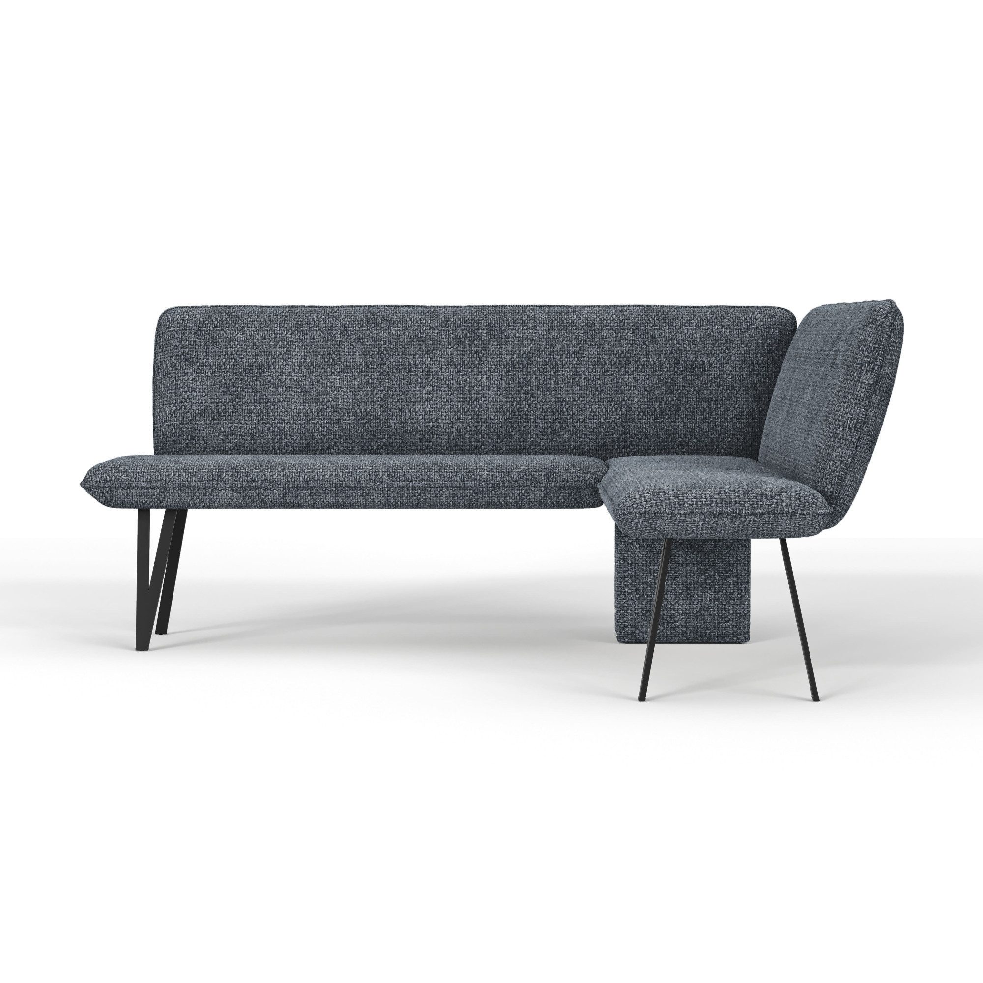 Home affaire Hoekbank Mily Keukenbank, Kussenbank, Eettafelbank, 205x164 cm Moderne bank en kleuren, aantal zitplaatsen: 5, vrij in de ruimte te plaatsen