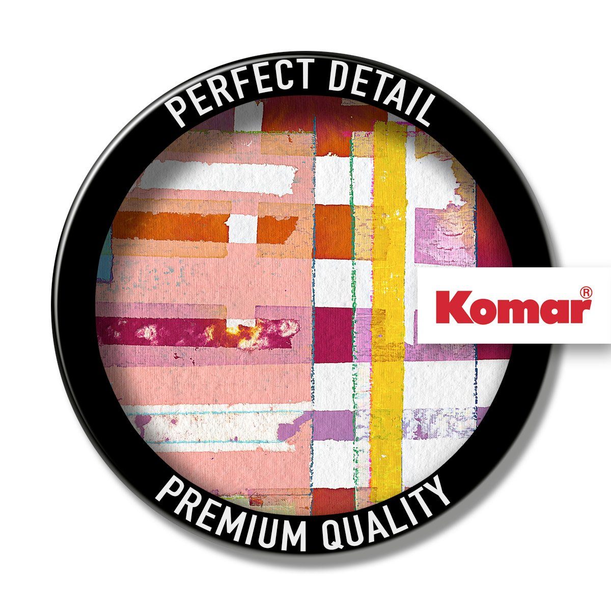 Komar Artprint op linnen Geometric Style - Afmeting 60 x 90 cm (1 stuk)