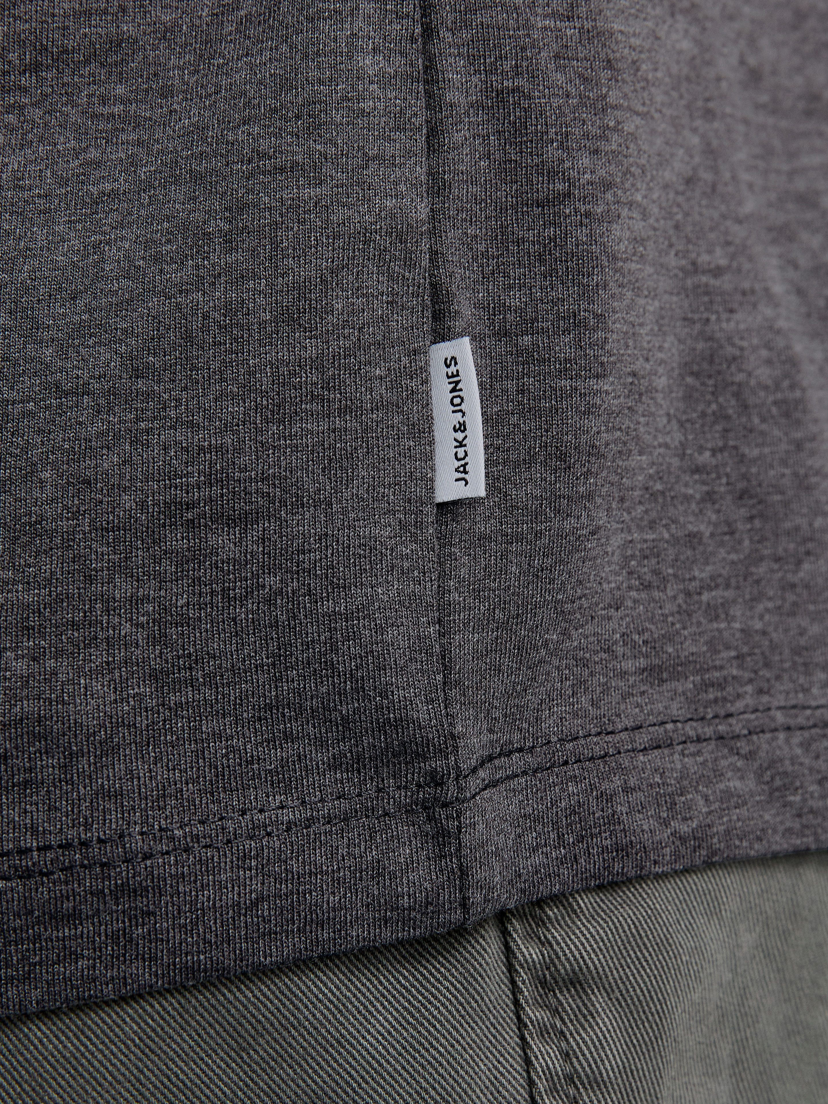 Jack & Jones PlusSize Shirt met ronde hals JJEORGANIC MEL TEE SS O-NECK NOOS PLS