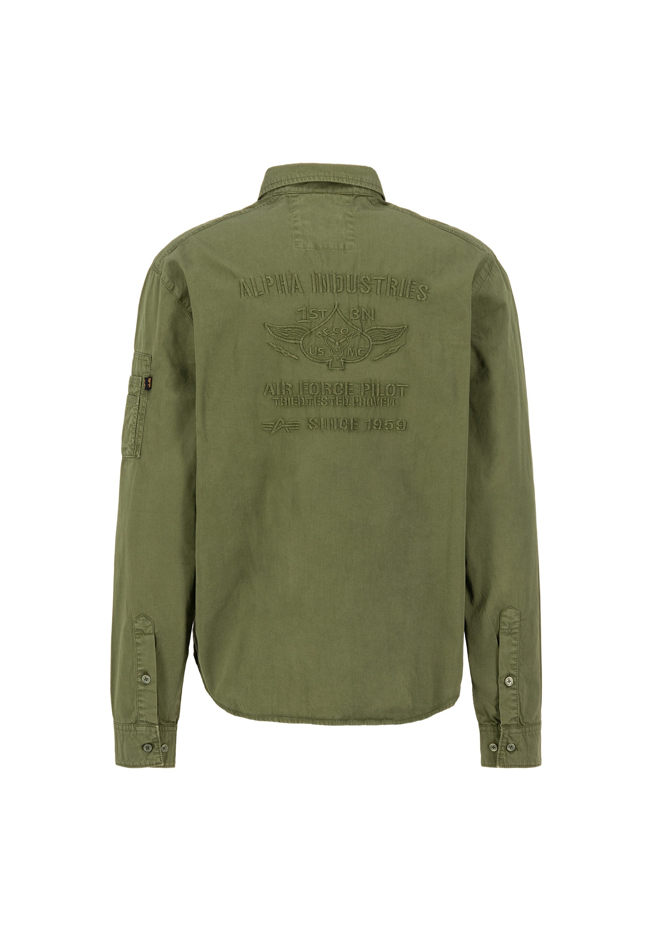 Alpha Industries Oversized shirt Alpha Industries Men - Shirts Air Force EMB Shirt
