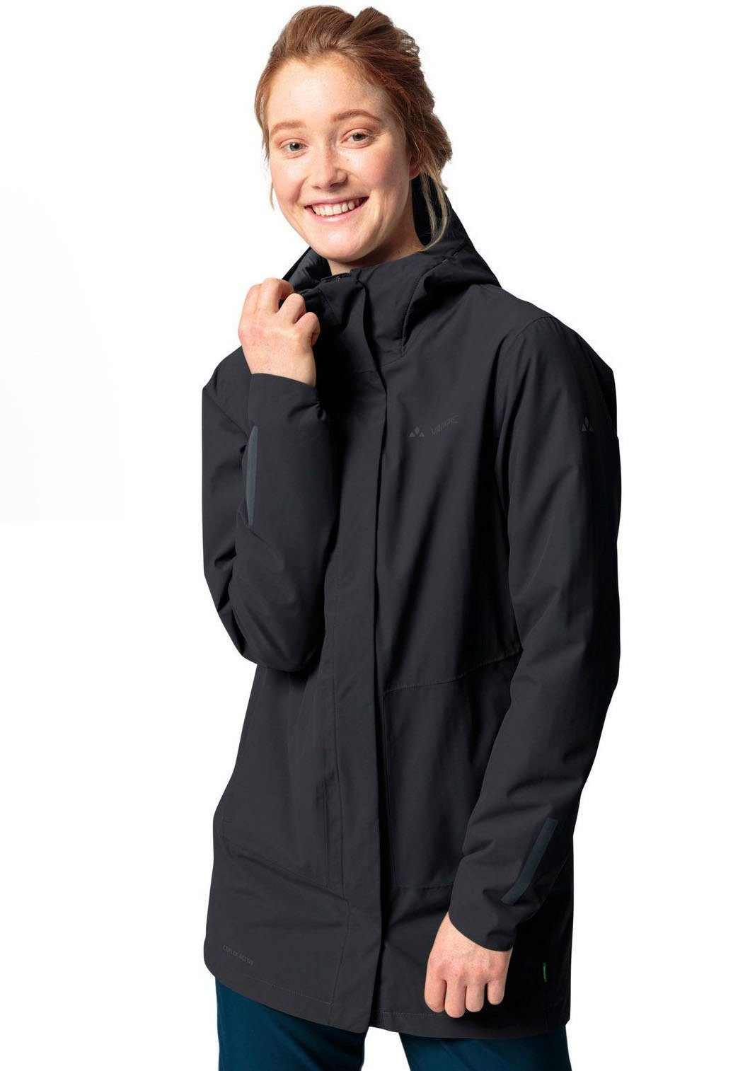 VAUDE Winterjas WOMEN'S CYCLIST PADDED PARKA II Waterafstotend & Windwerend & Warm