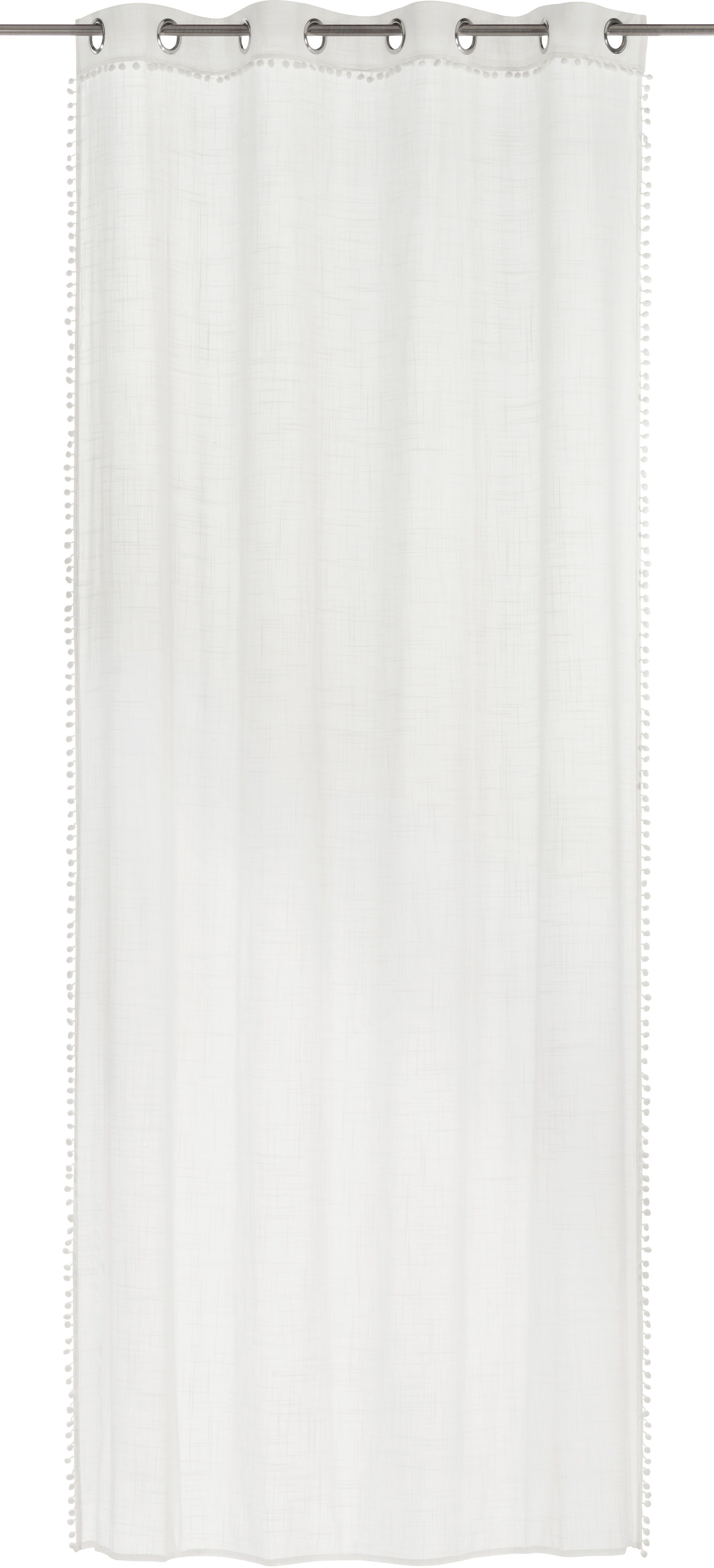 freundin Home Collection Gordijn Natural charme 00 offwhite (1 stuk)